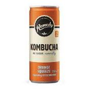 RRP £600 Remedy Kombucha 6X700Ml [×30] Bbe 4.24