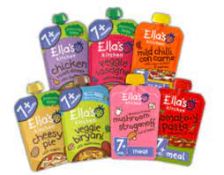 RRP £300 Ella'S Kitchen Baby Food Pouch Meals X22 (6X130G) And More. Bbe 04,24.