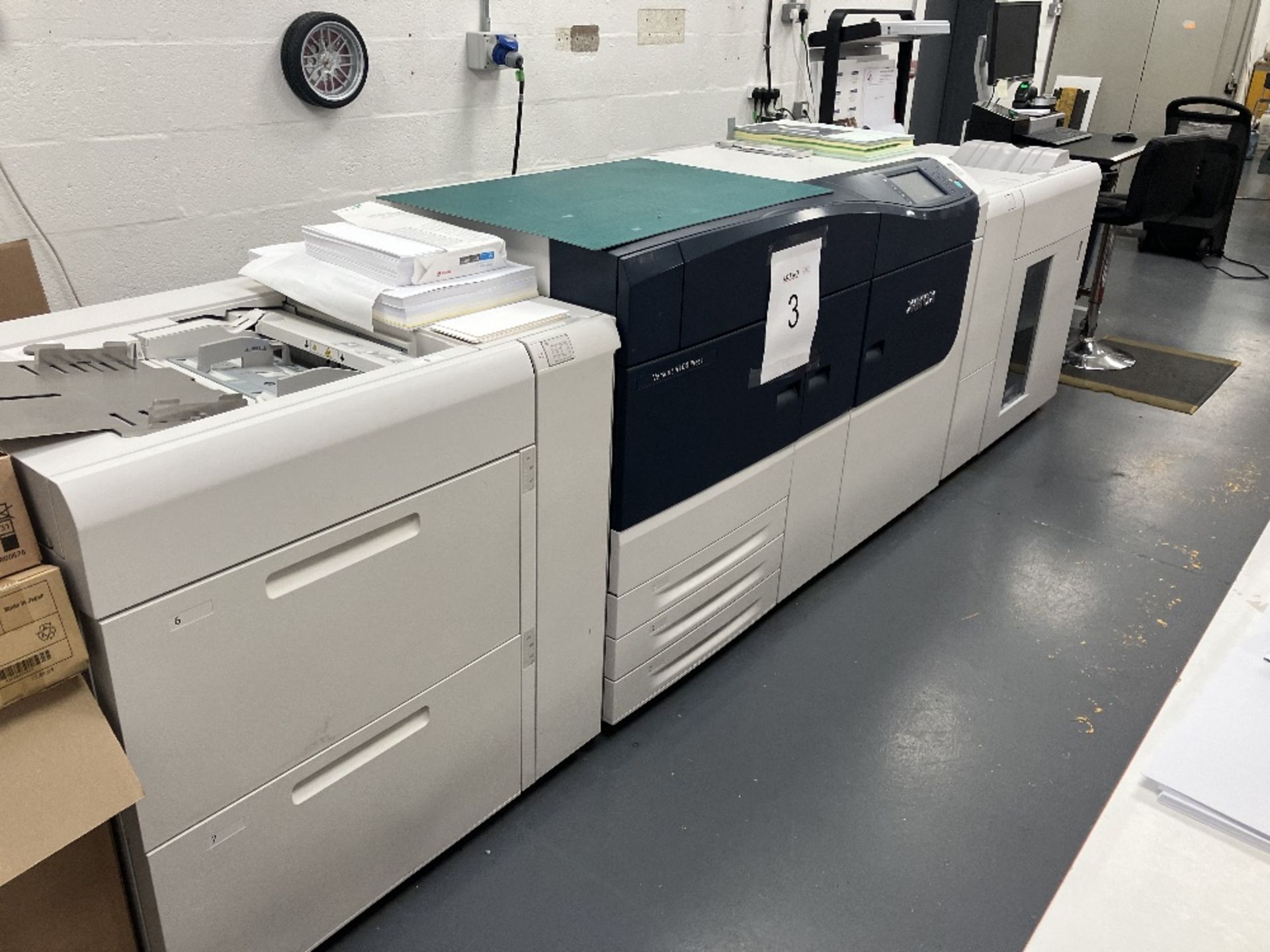 Xerox Model Versant 4100 Digital Printing Press complete with Fiery RIP - Image 2 of 4