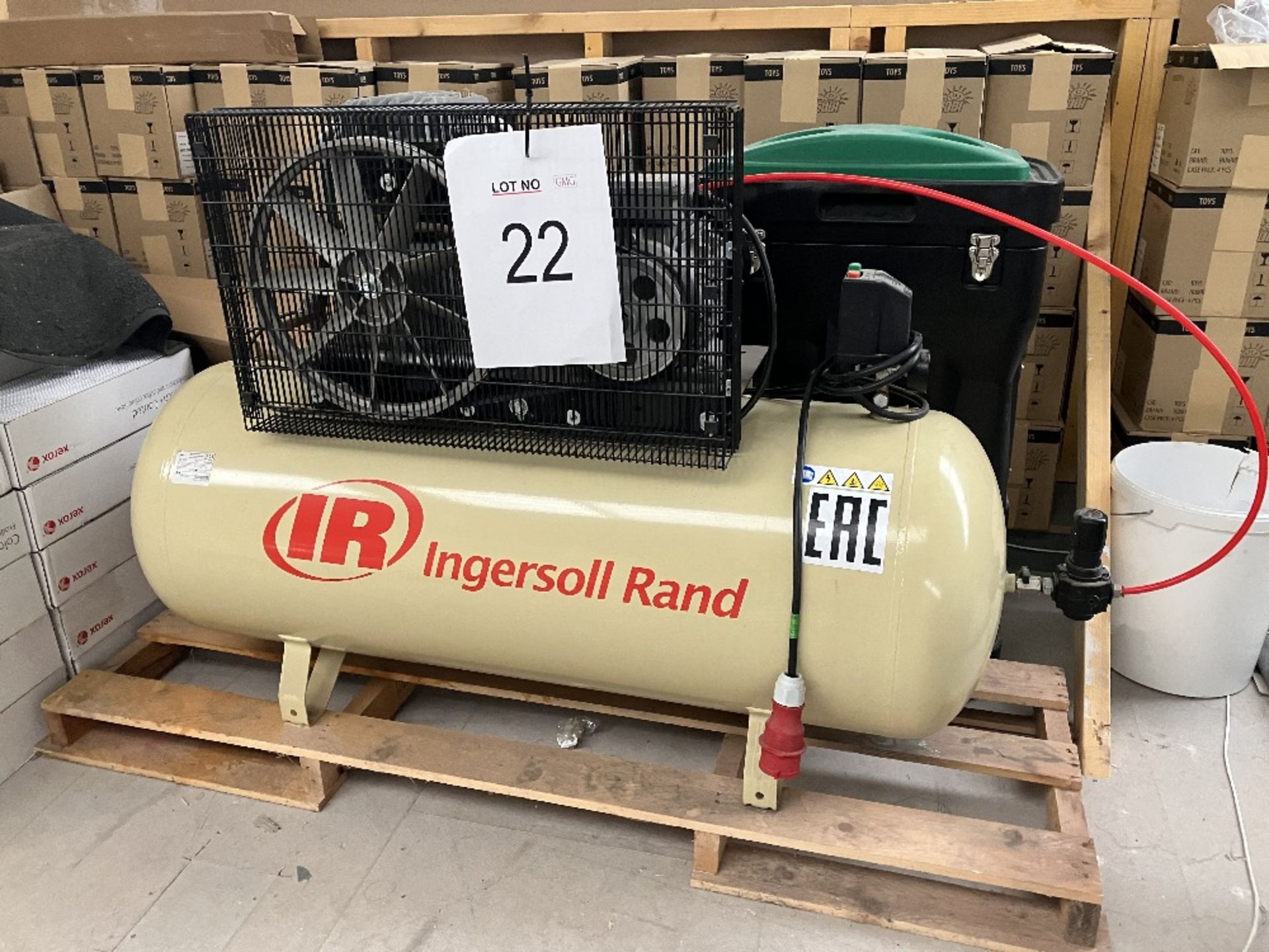 Ingersoll Rand Cylinder Mounted Air Compressor - Image 2 of 3