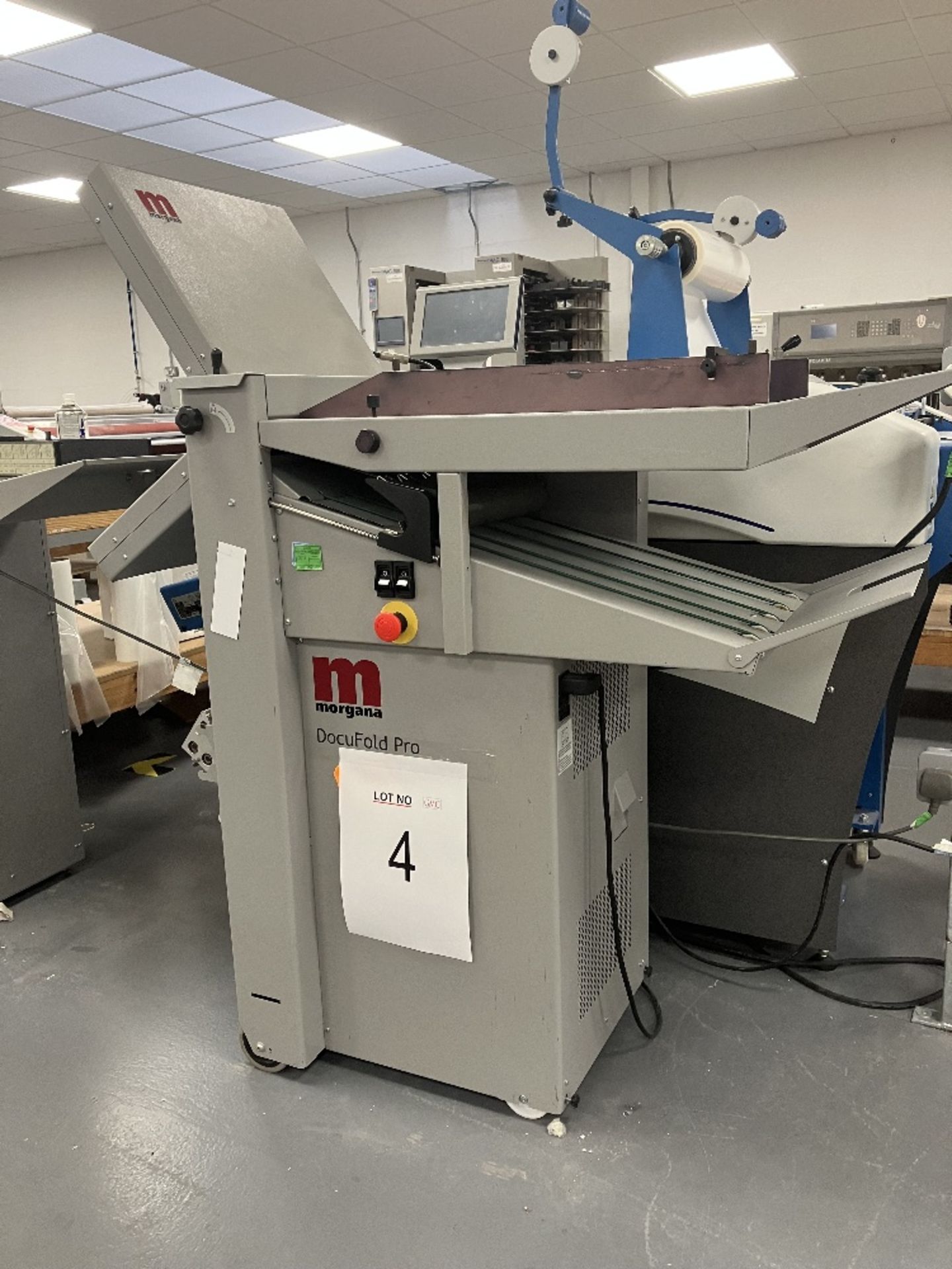 Morgana Model DocuFold Pro - 940820T Folding Machine - Image 2 of 2