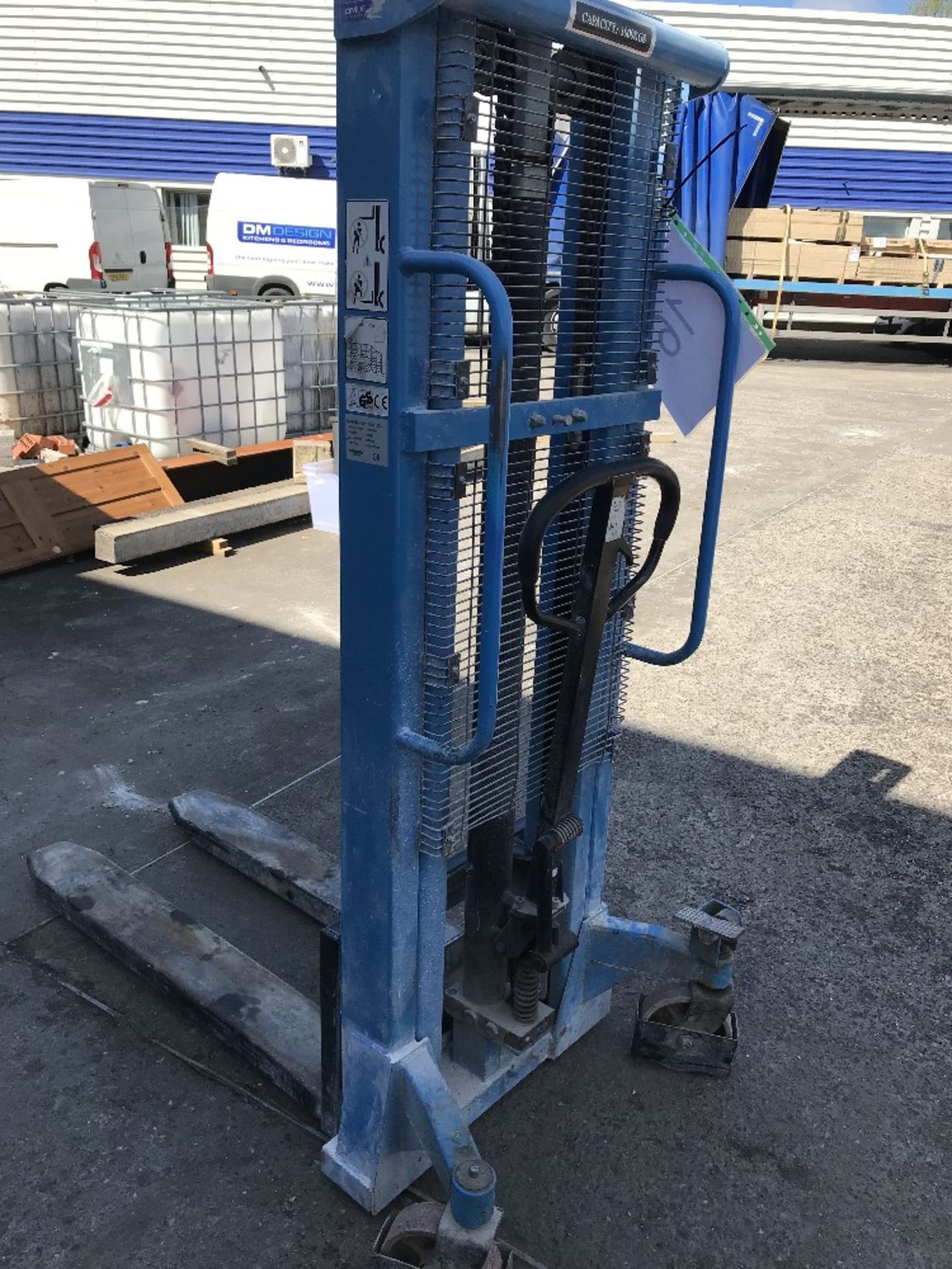 Kindermann HSA 1025 High Lift Stacker - Image 7 of 9