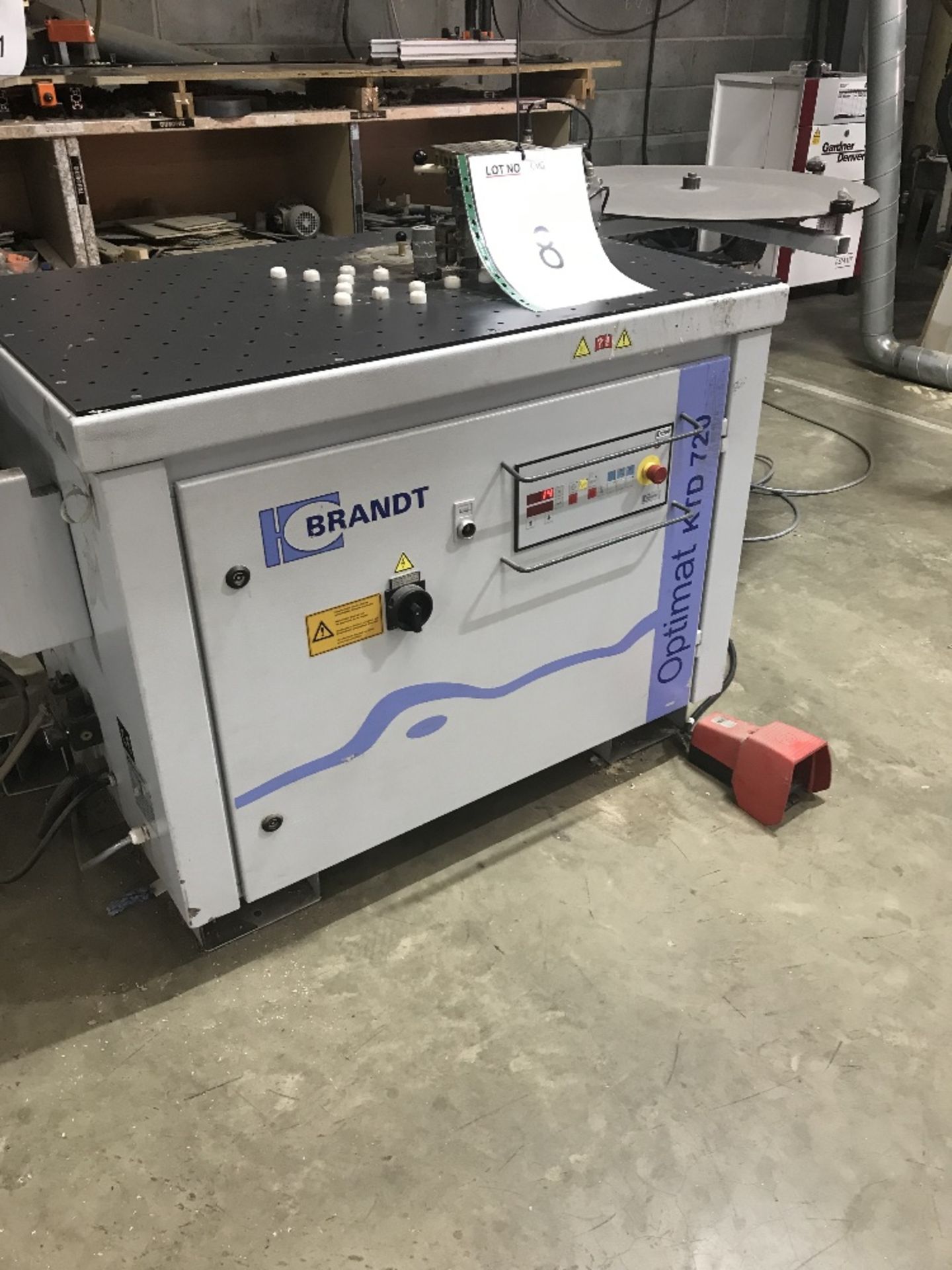 BRANDT Optimat KTD720 Contour Edge Banding Machine - Image 2 of 2