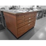 2 x Sets of Large Wooden Drawers
