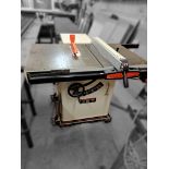 JET JTS250CS Table Saw with Various Blades
