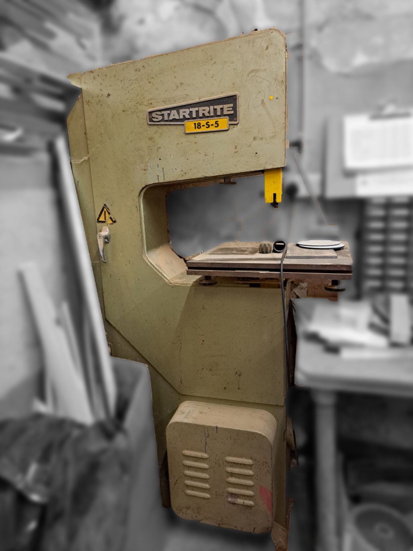 Startrite 18-S-5 Bandsaw with Deep Throat