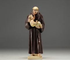 "Saint Anthony of Padua and the Child Jesus" Goebel Hummel porcelain.