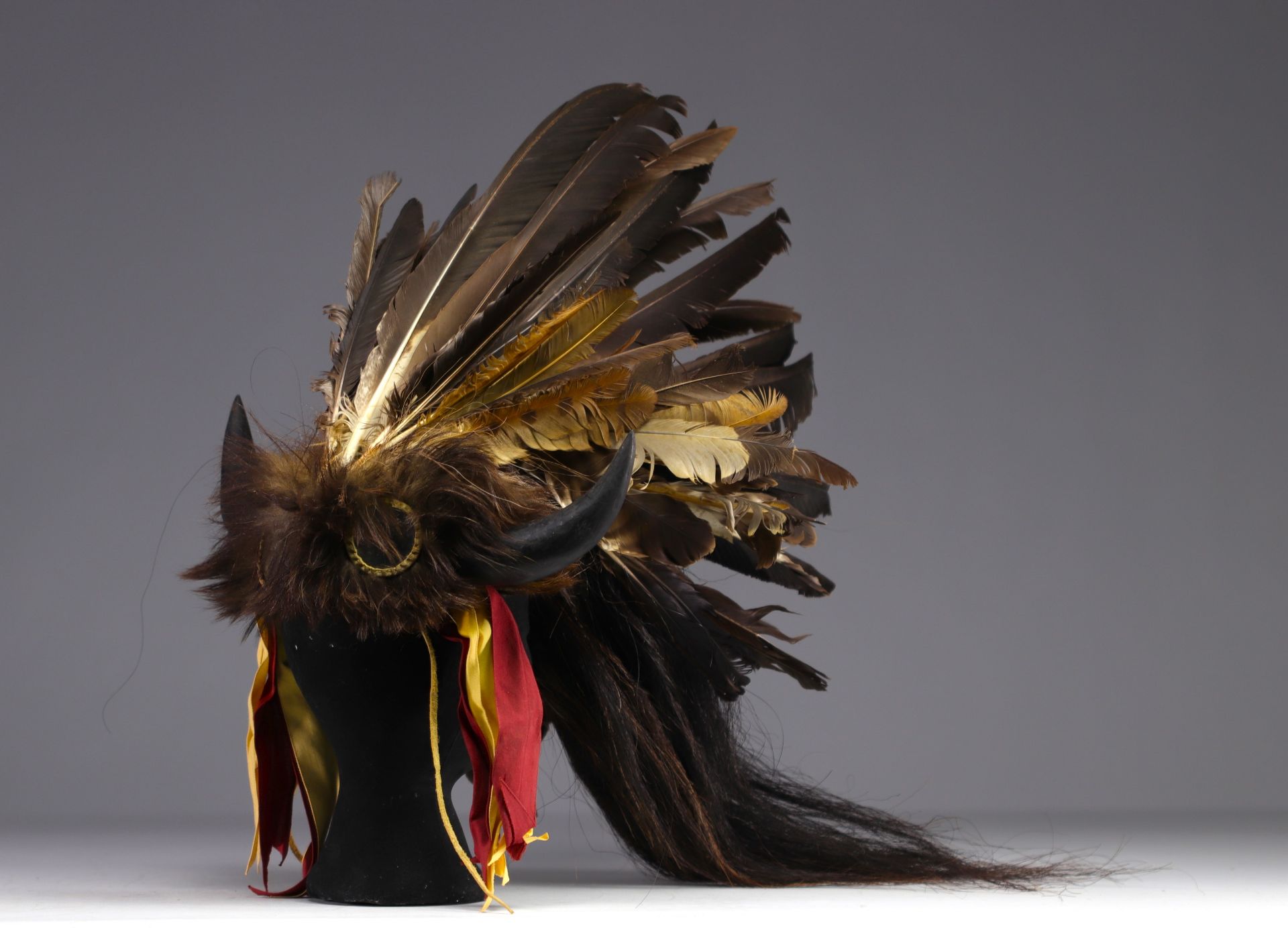 Sioux plains Indian headdress - Image 3 of 3