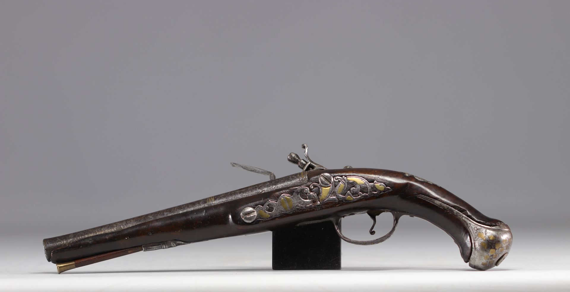 France - Flintlock pistol, 18th century. - Image 2 of 3