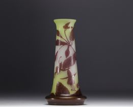 Emile GALLE (1846-1904) - Vase with Fuschias
