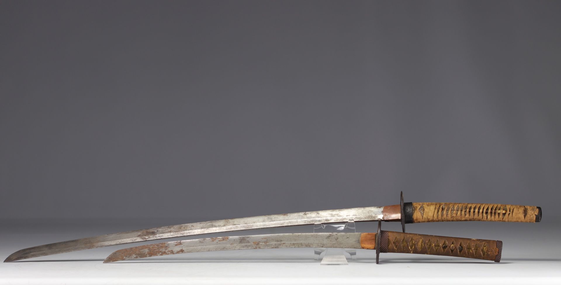 Japan - Set of two "Katanas" swords from Edo period. - Bild 4 aus 6