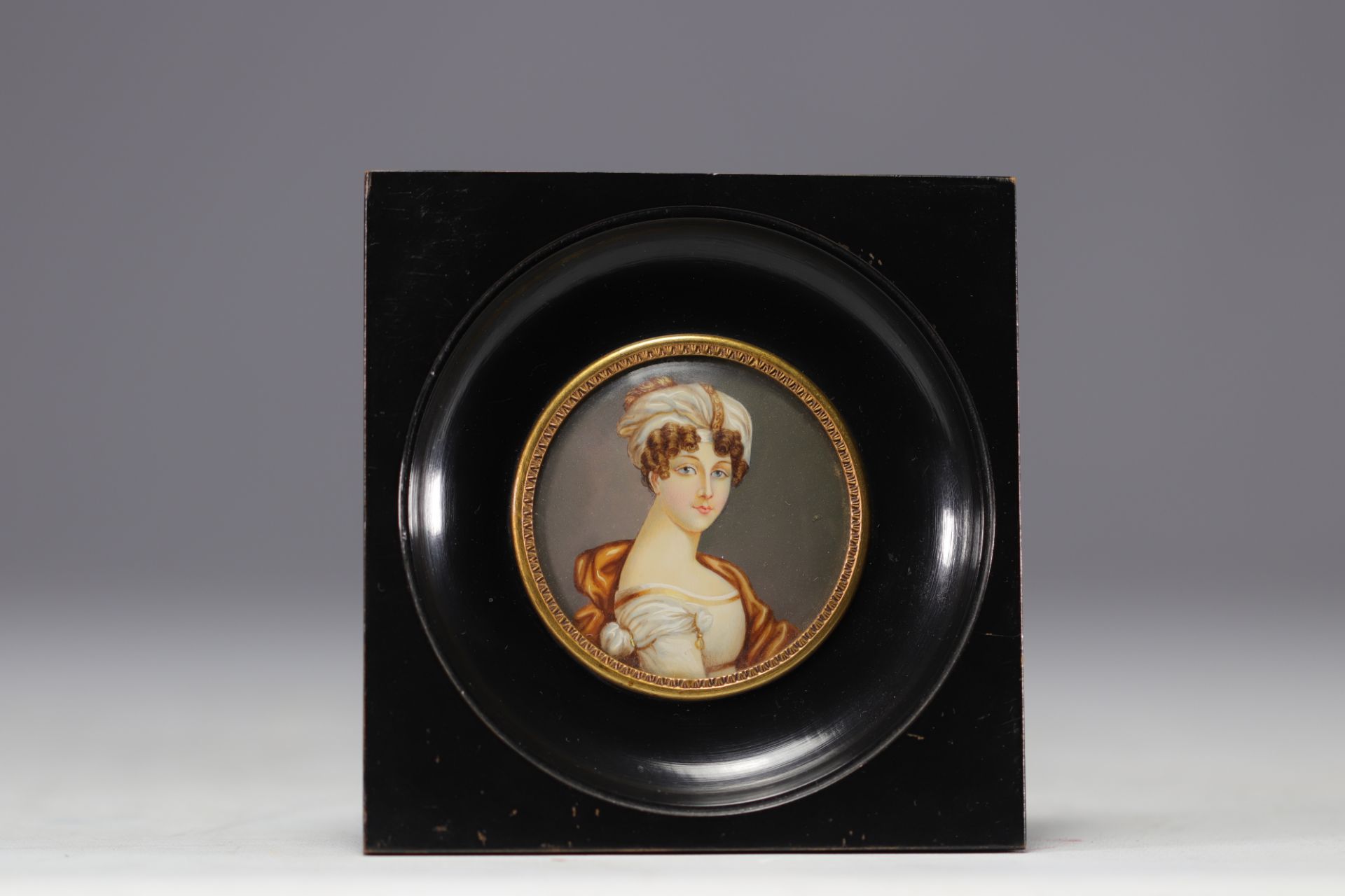 Miniature "Portrait of the Princesse de Broglie".