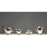 Solid silver coffee service, Dutch hallmark 833.