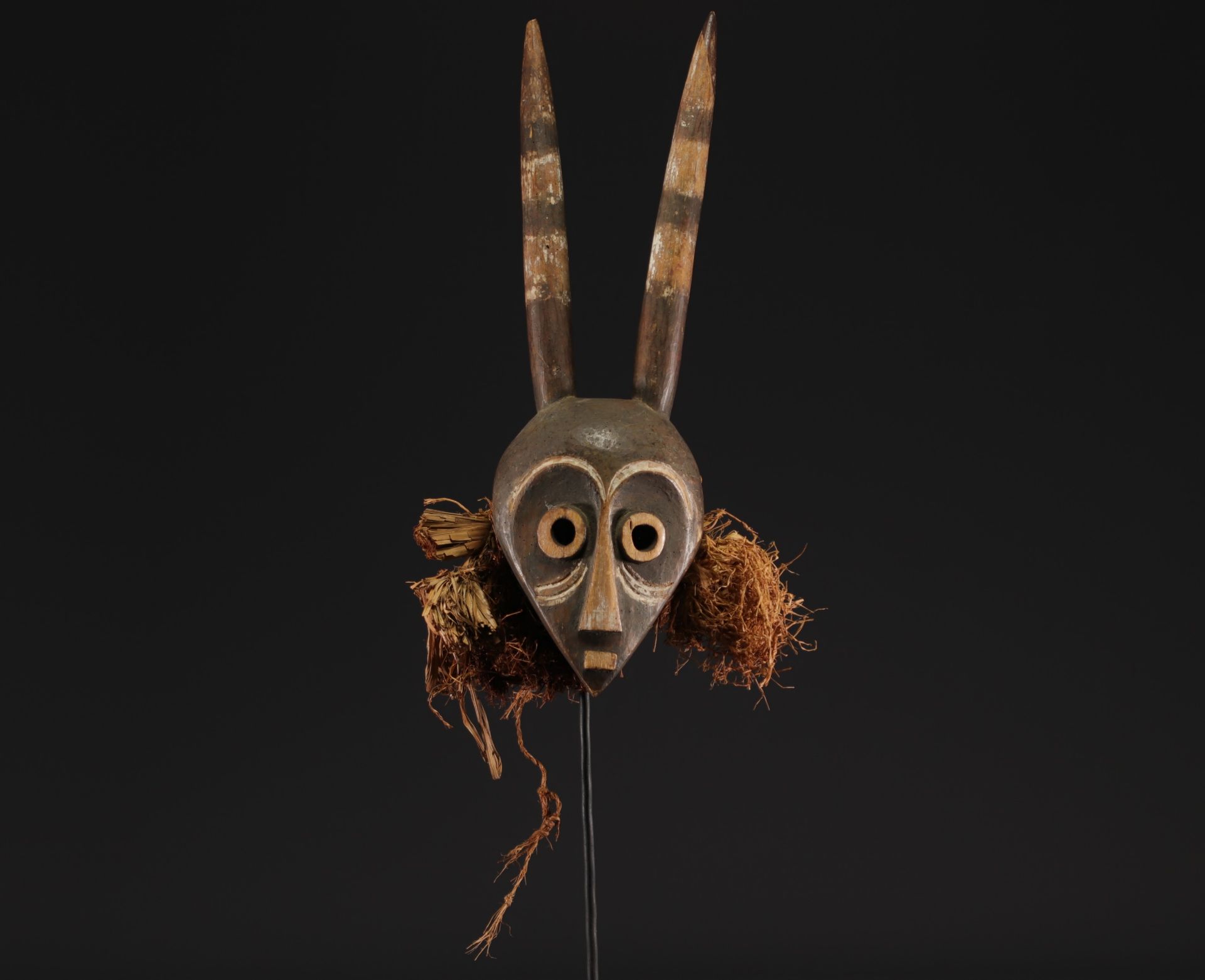 Pende mask - Rep.Dem.Congo - Image 5 of 5