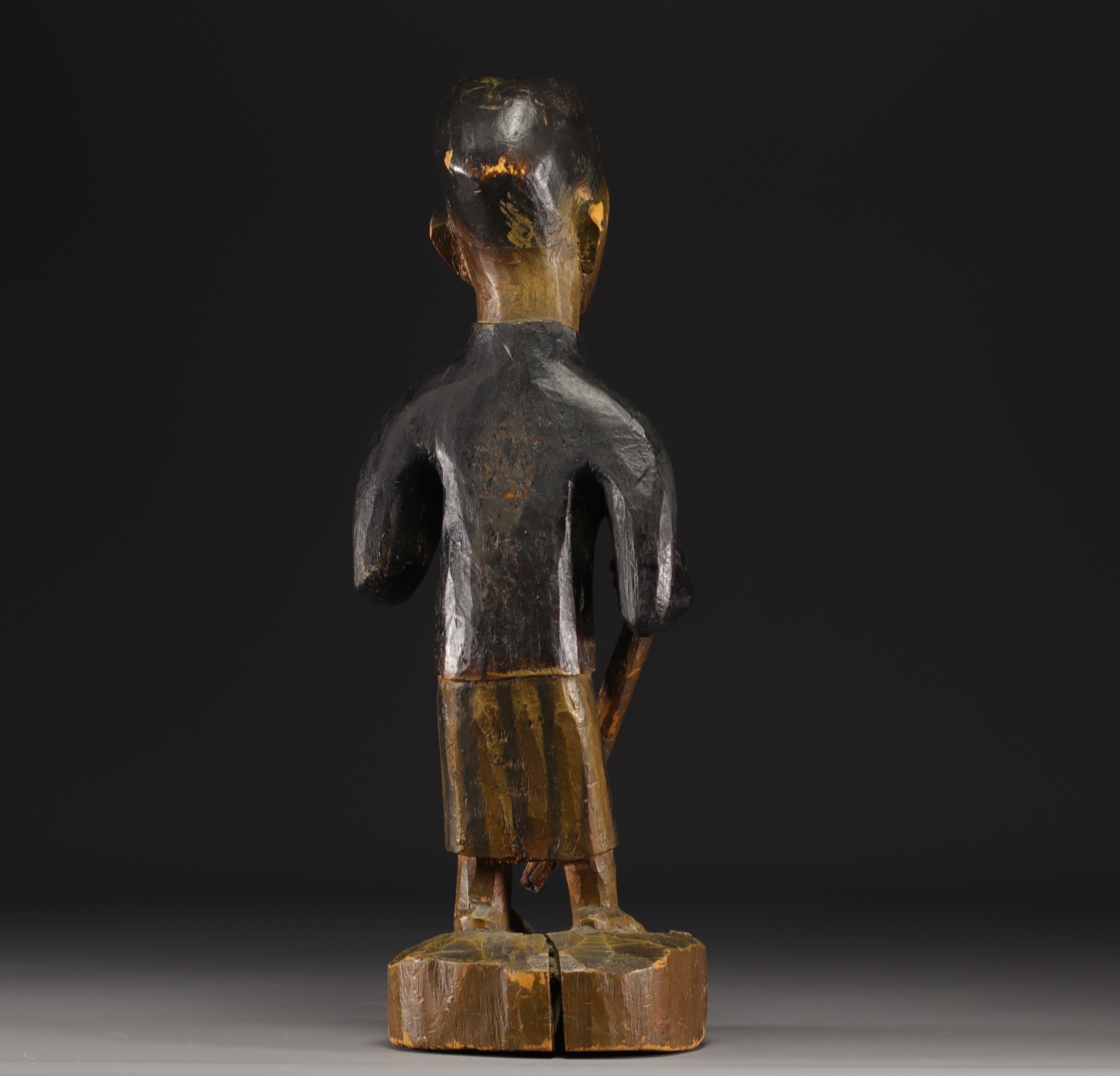 Kongo funerary statue - Rep.Dem.Congo - Image 5 of 5