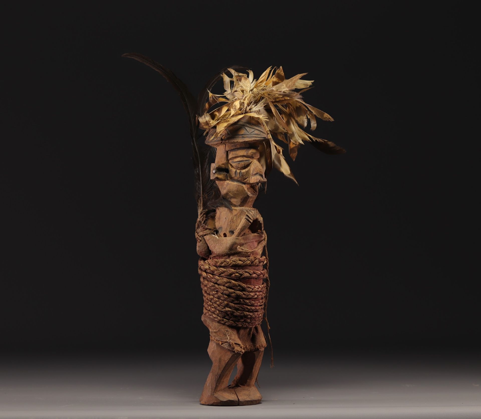 Yaka statue/figure - Rep.Dem.Congo - Image 3 of 4