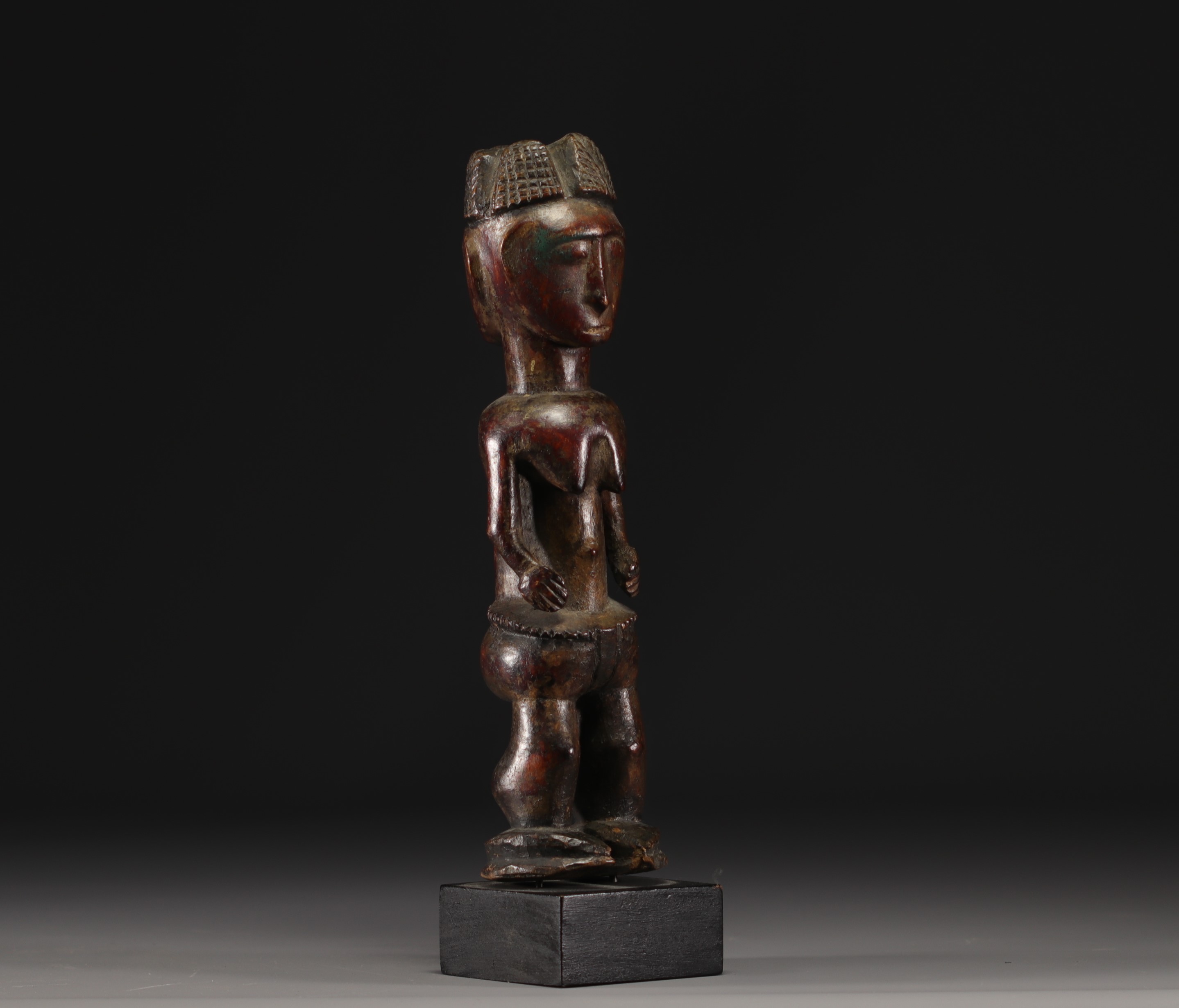 Janus figure - Baule (lagoon region) - Ivory Coast - Image 3 of 6