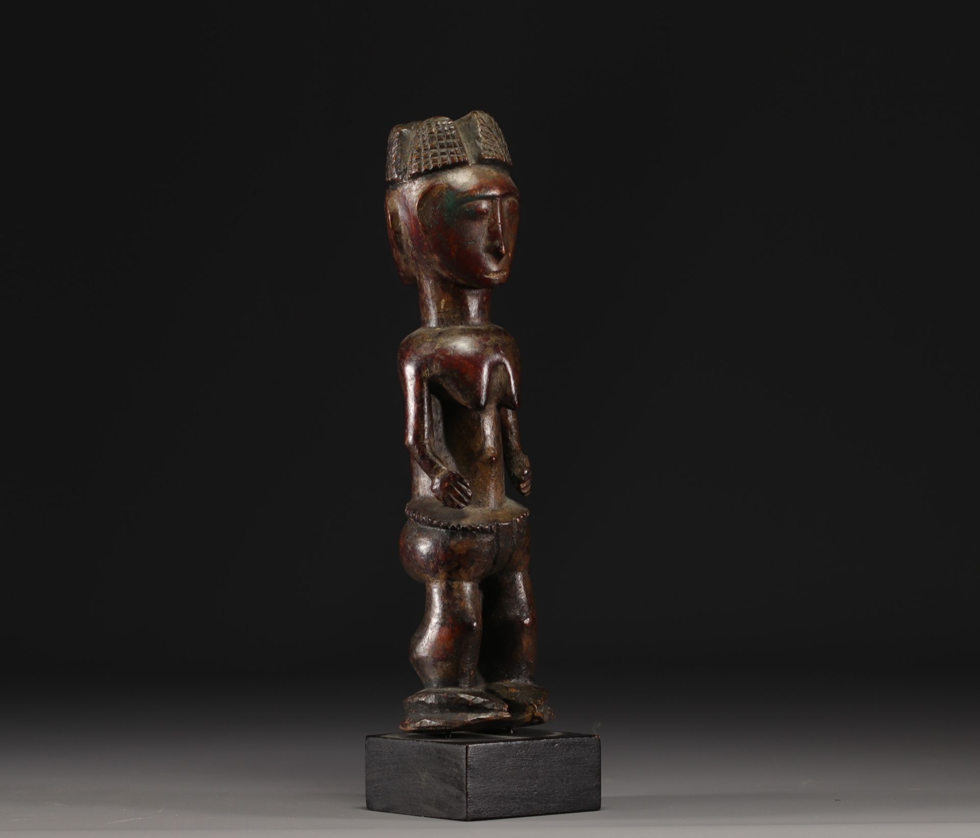 Janus figure - Baule (lagoon region) - Ivory Coast - Image 3 of 6