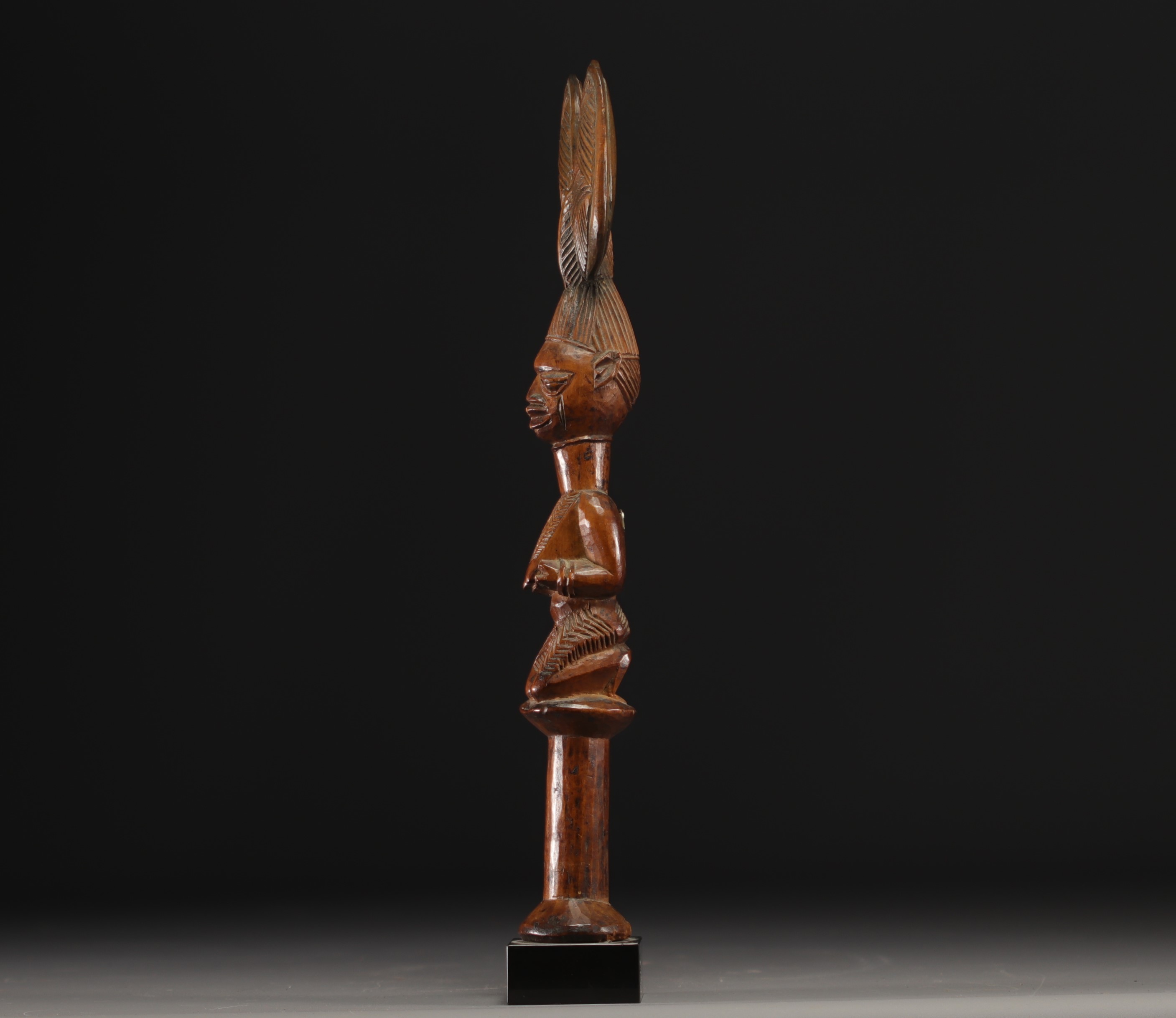 Shango Sceptre - Yoruba - Nigeria - Image 4 of 4