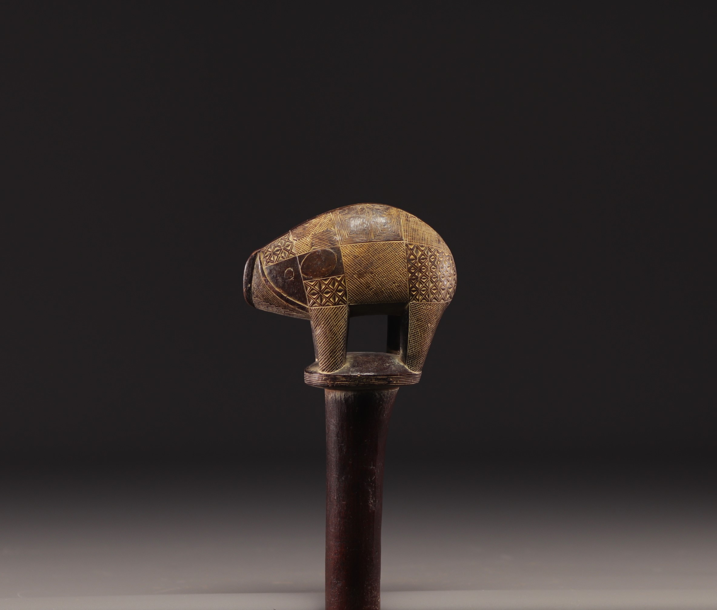Baule sceptre / staff ? - Ivory Coast - Image 4 of 6