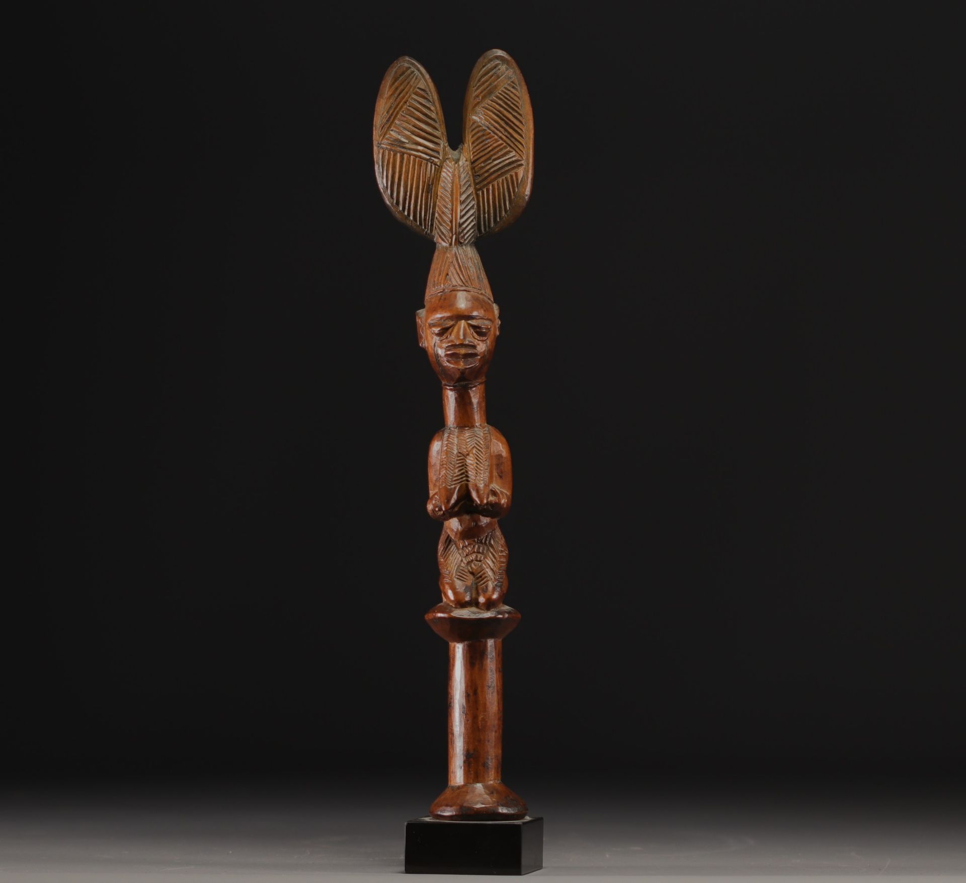 Shango Sceptre - Yoruba - Nigeria - Image 3 of 4