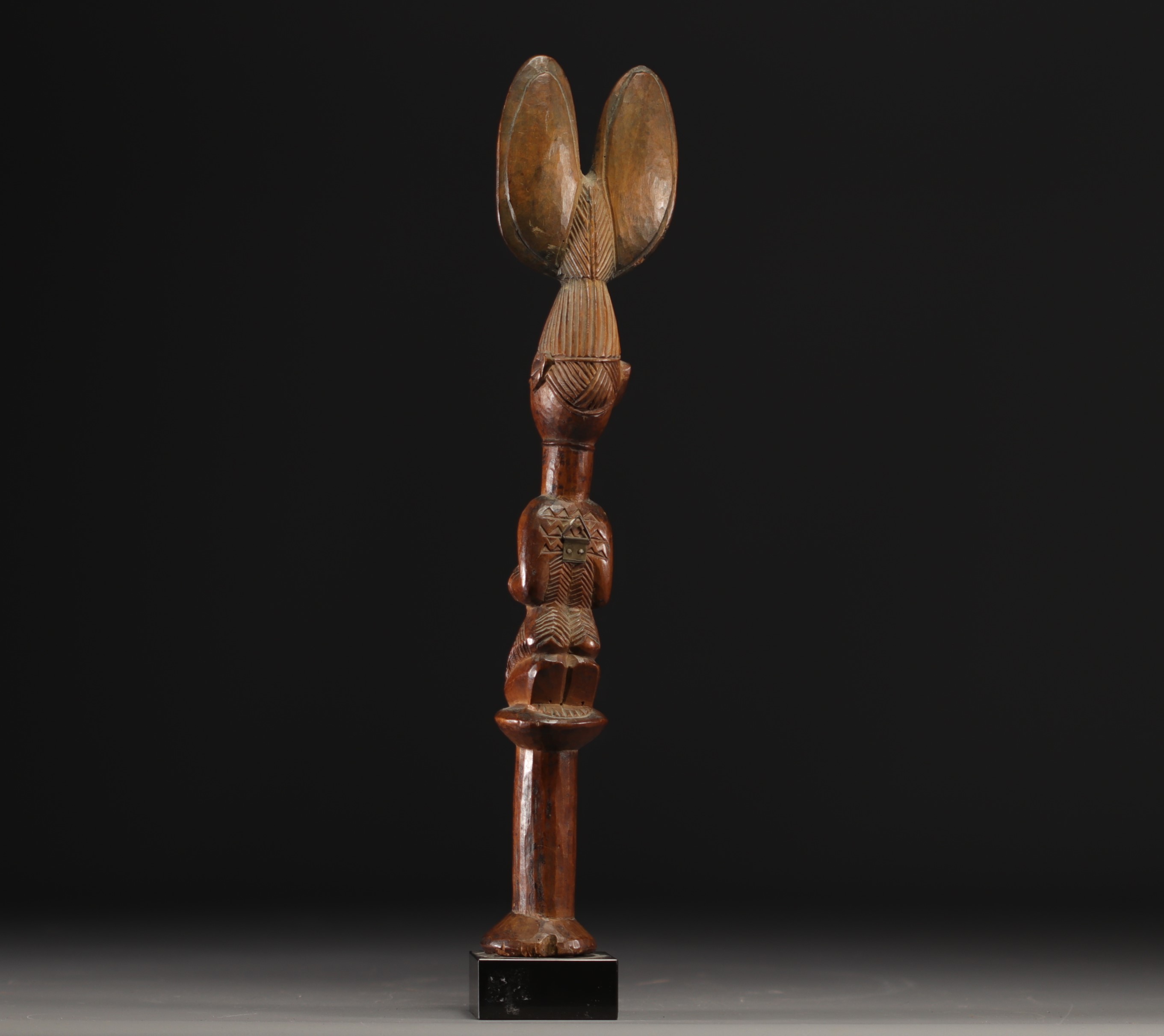 Shango Sceptre - Yoruba - Nigeria - Image 2 of 4