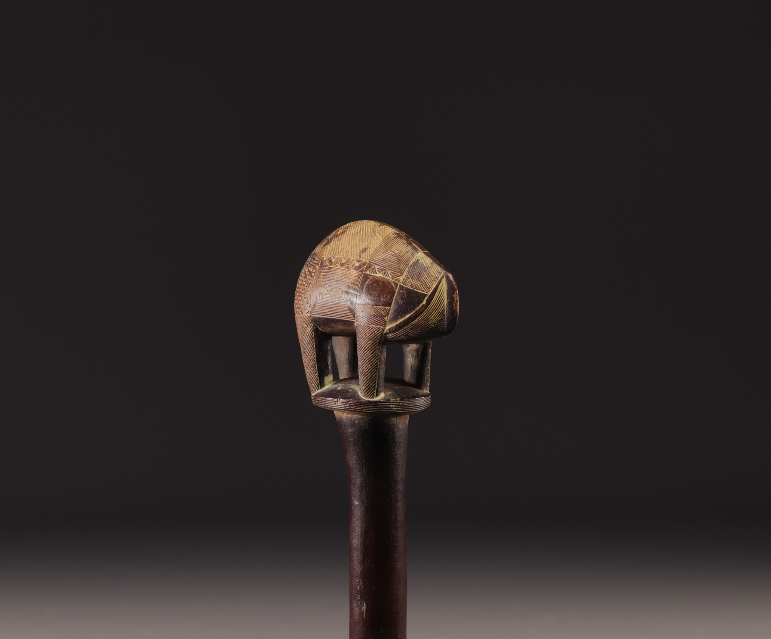 Baule sceptre / staff ? - Ivory Coast - Image 6 of 6
