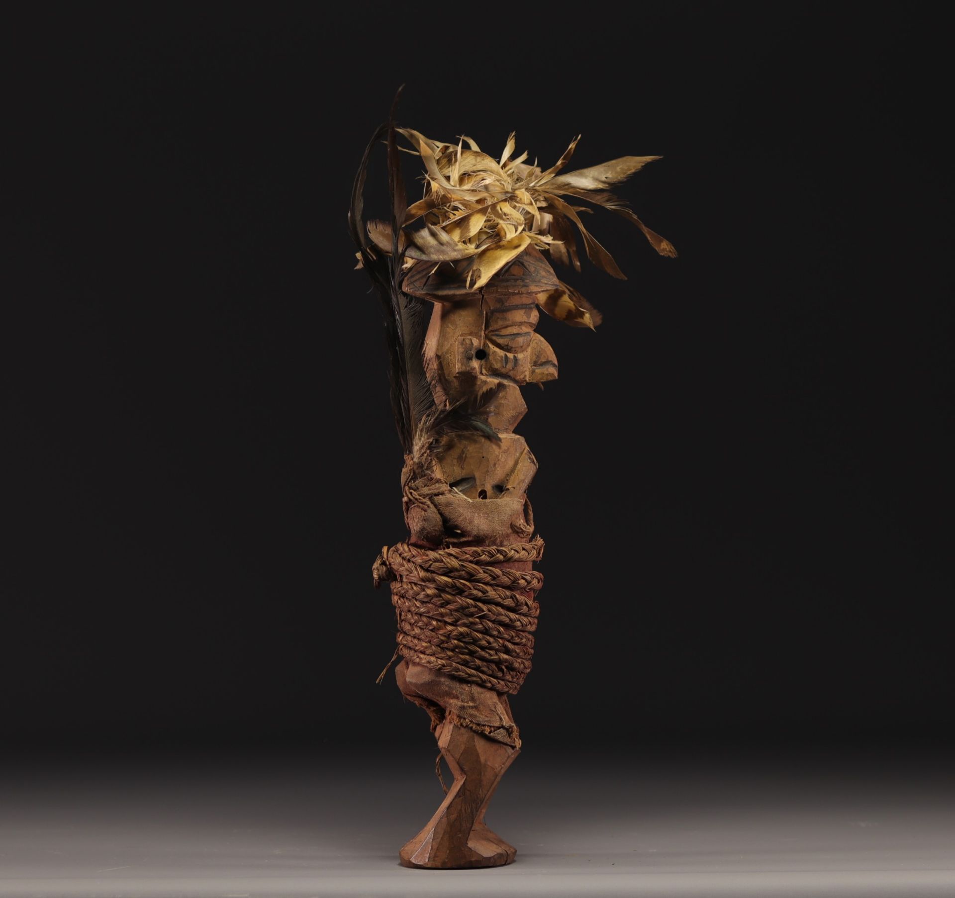 Yaka statue/figure - Rep.Dem.Congo - Image 2 of 4