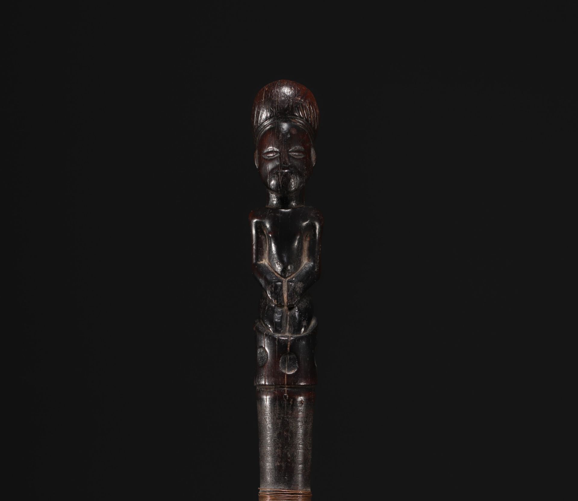 Anthropomorphic spatula - Chokwe- Lwena - Angola/Dem.Rep.Congo - Bild 2 aus 5