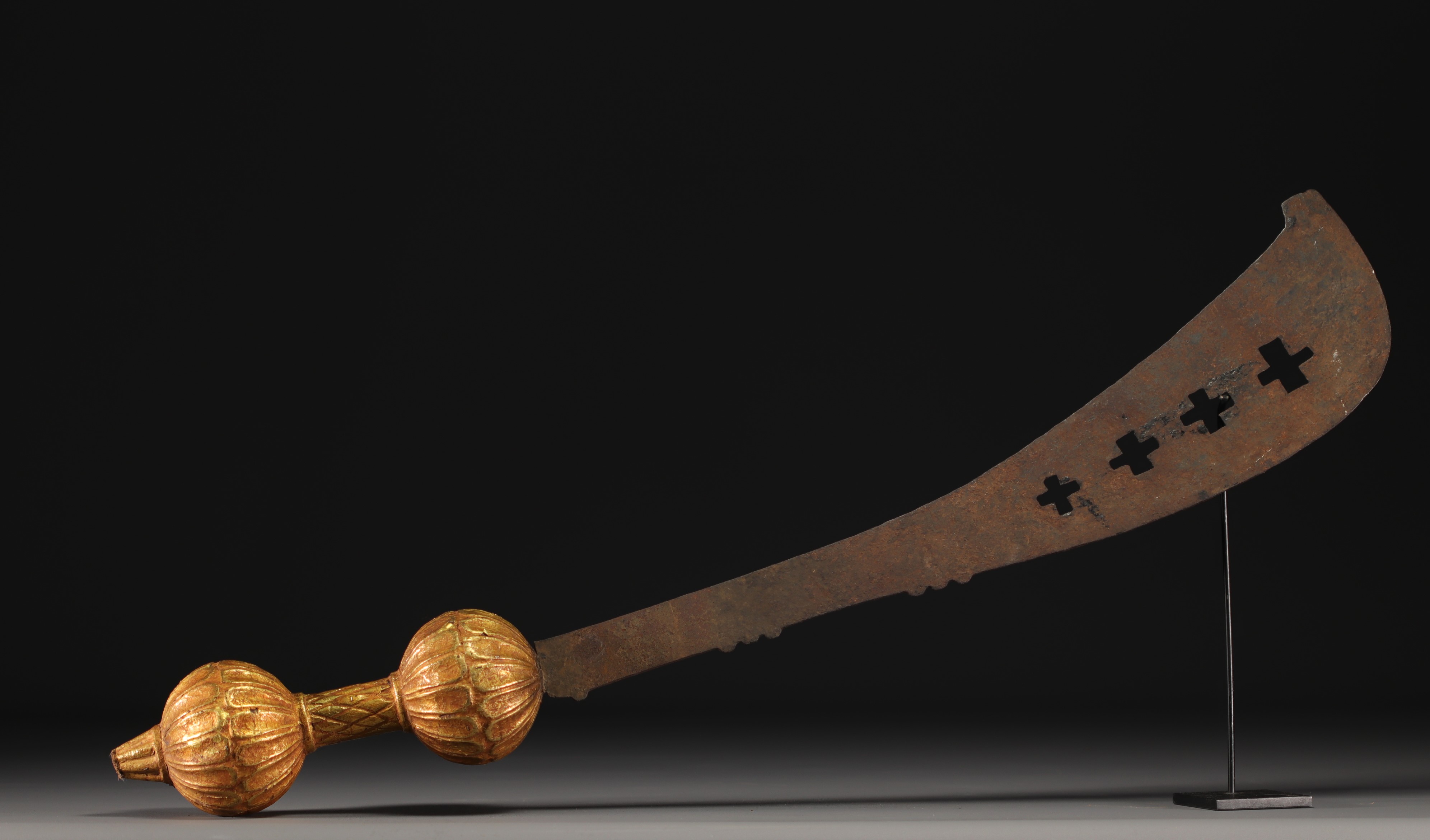 Ancient Ashanti prestige sword - Ivory Coast - Image 4 of 4