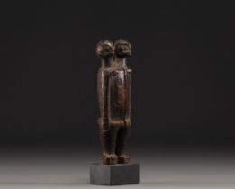 Lobi double-headed statuette - Burkina Faso