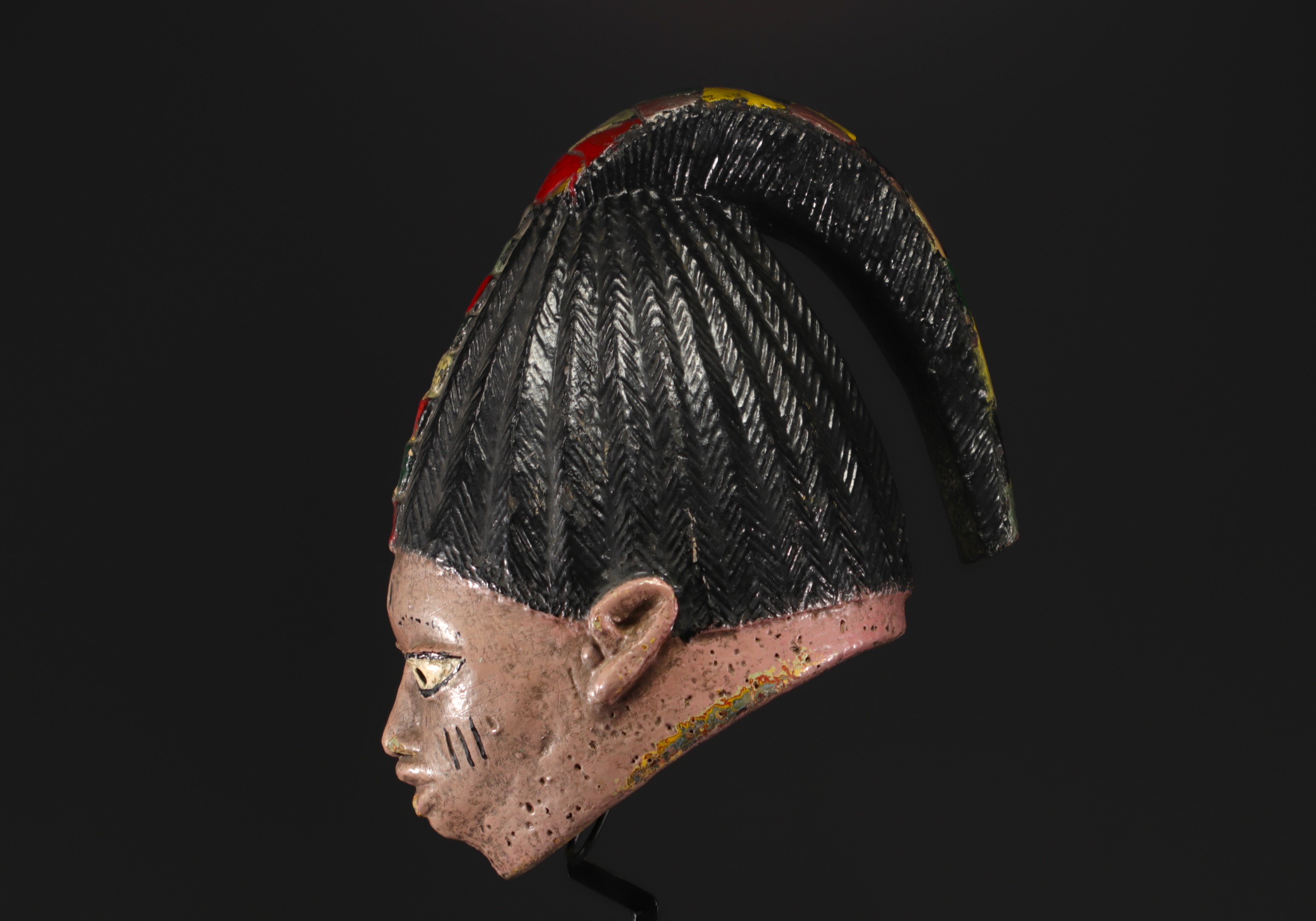 Gelede Mask - Yoruba - Nigeria - Image 5 of 5