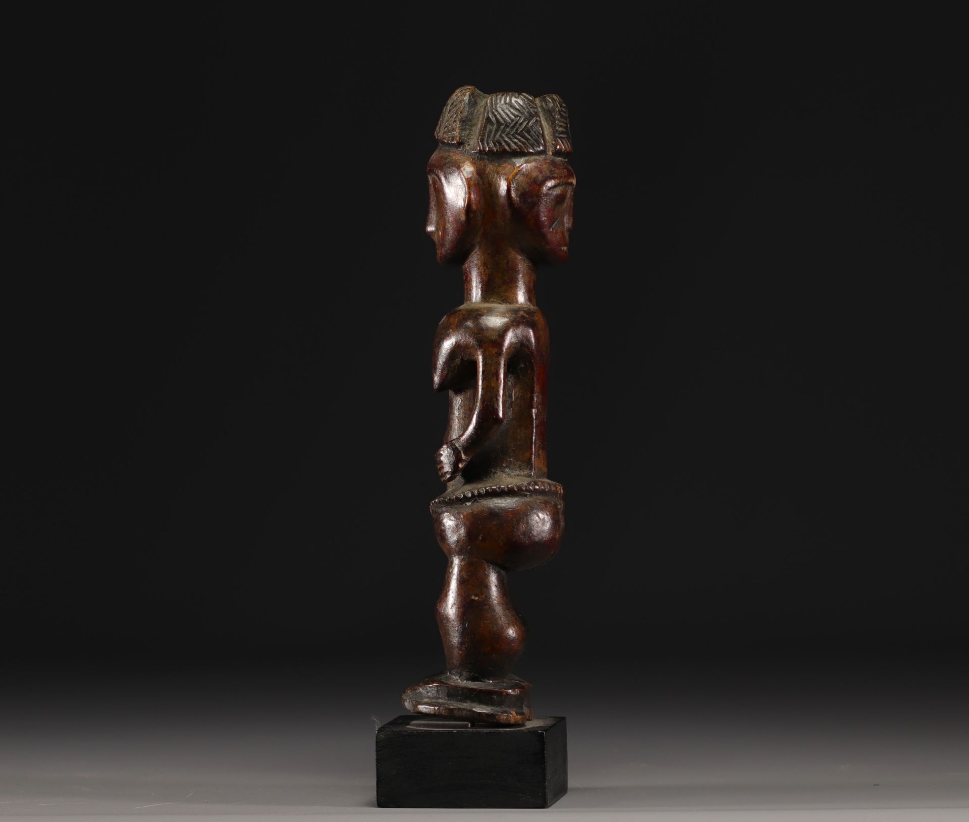 Janus figure - Baule (lagoon region) - Ivory Coast - Image 2 of 6