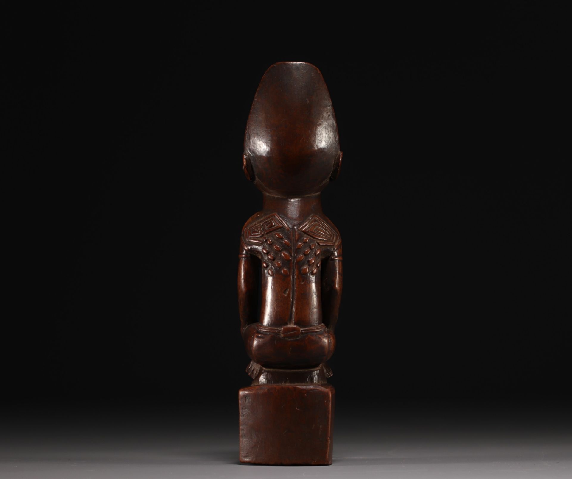 Female figure - Yombe - Rep.dem.Congo - Image 5 of 5