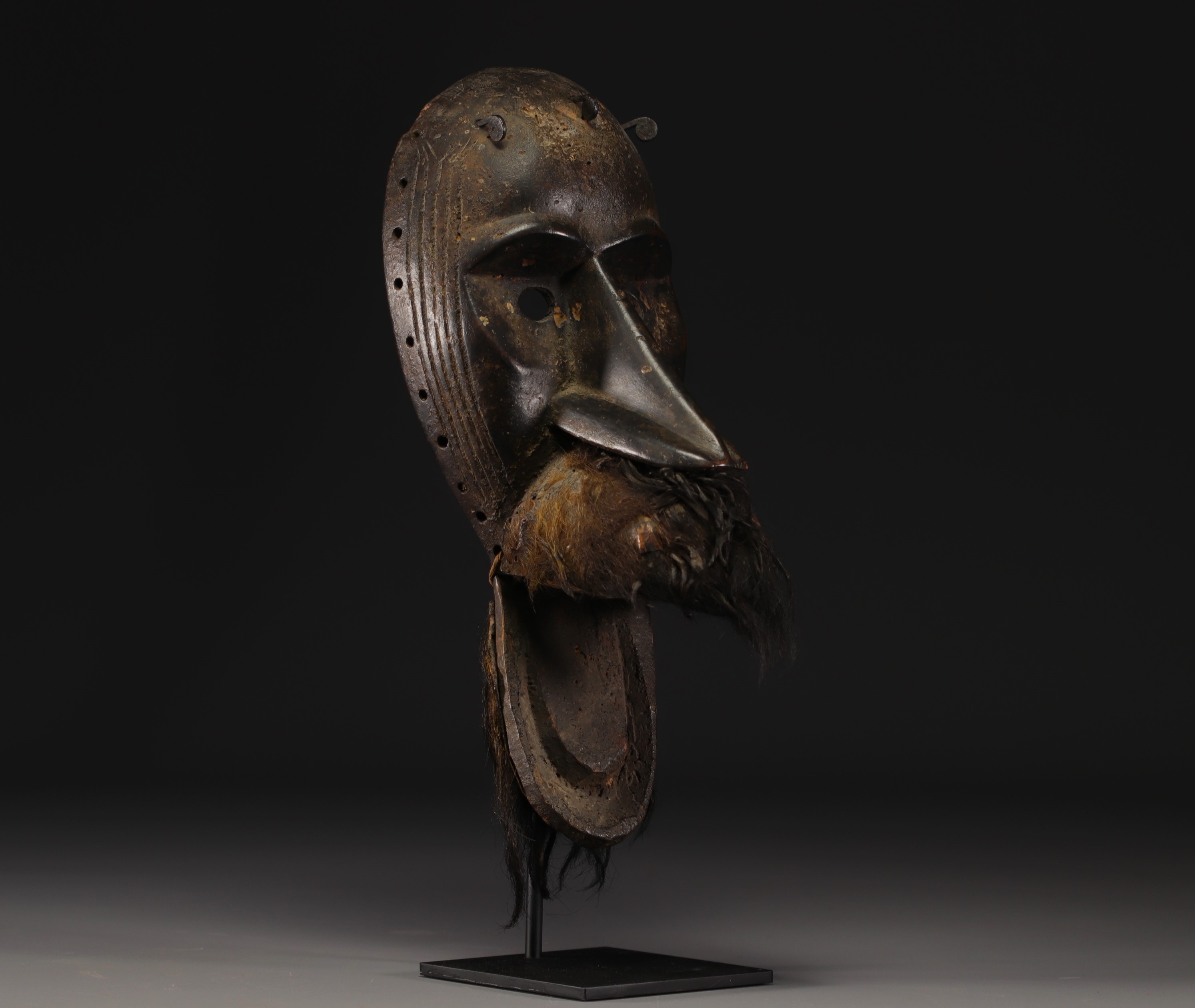 Dan mask - Gagon - Ivory Coast - Image 2 of 6