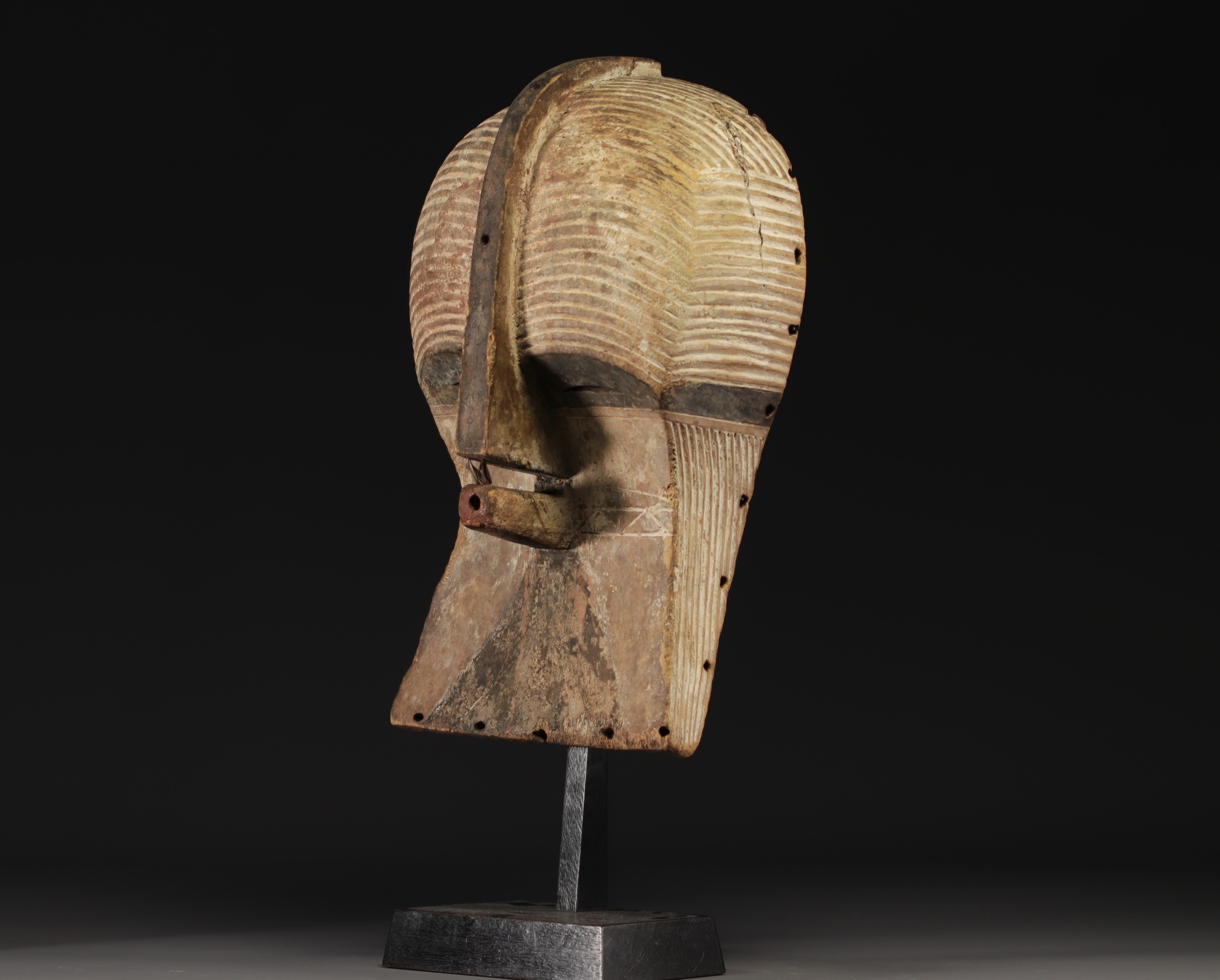 Songye Kifwebe mask - Dem.Rep.Congo - Image 5 of 6