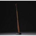 Anthropomorphic spatula - Chokwe- Lwena - Angola/Dem.Rep.Congo