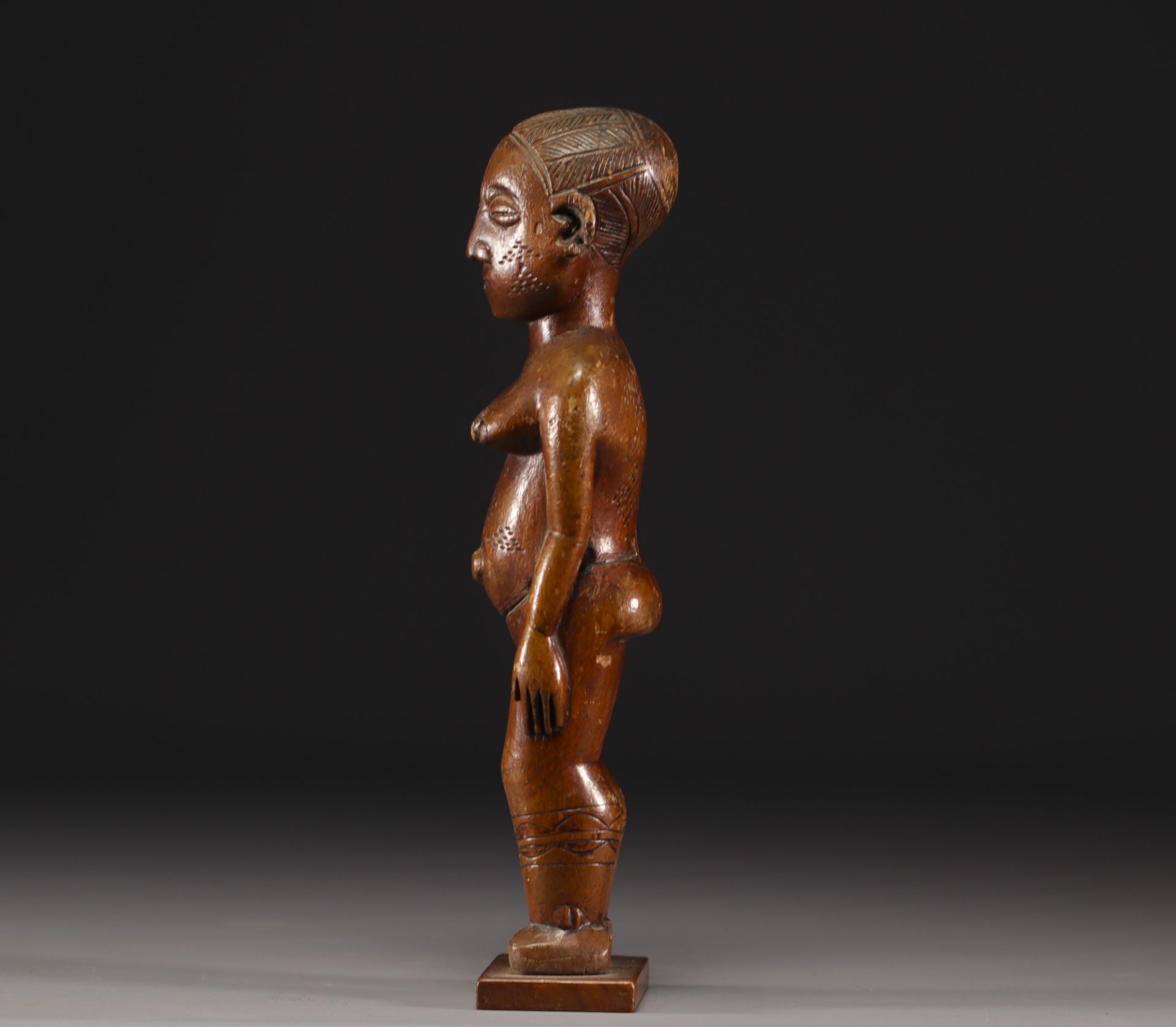 Statue Mangbetu - Rep. Dem. Congo - Image 4 of 6