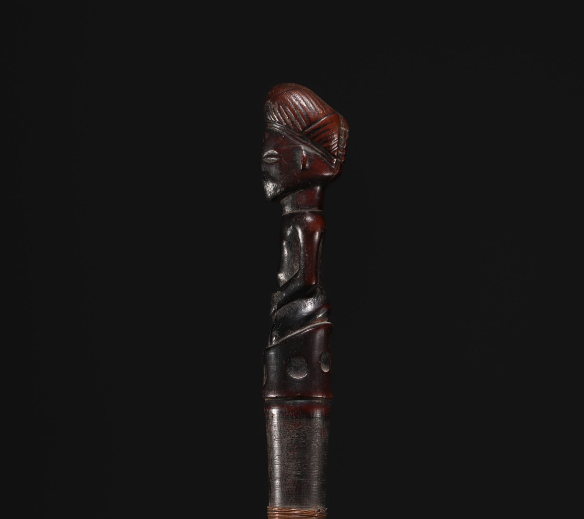 Anthropomorphic spatula - Chokwe- Lwena - Angola/Dem.Rep.Congo - Bild 5 aus 5