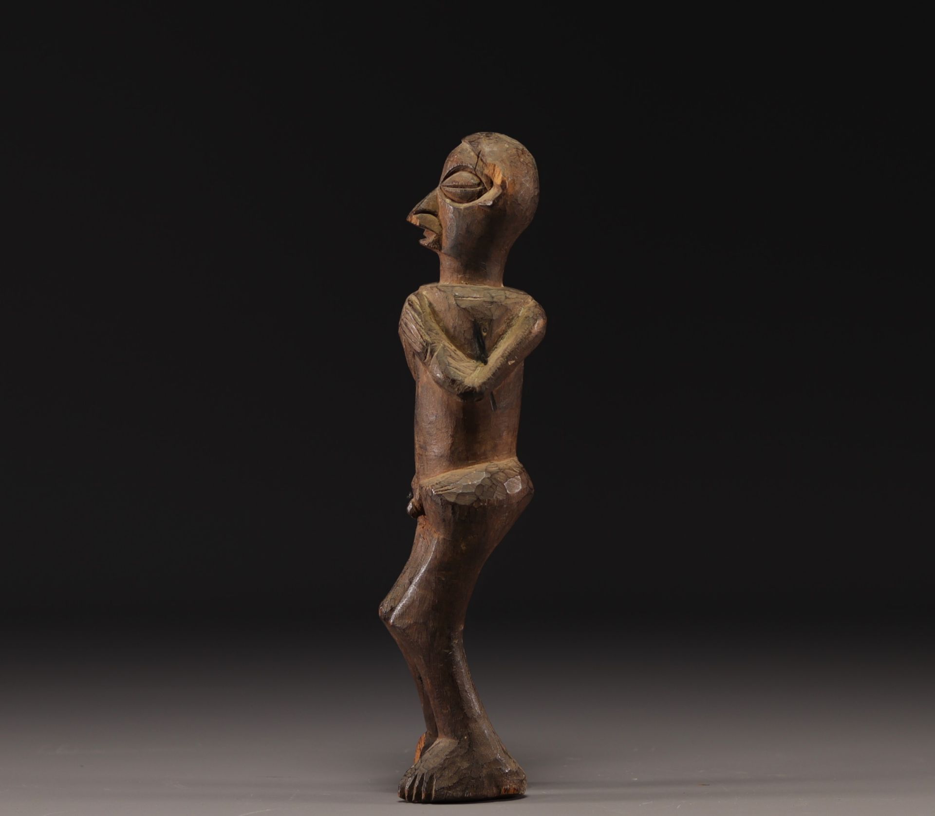 Yaka figure/statue - Rep. Dem.Congo - Image 2 of 4