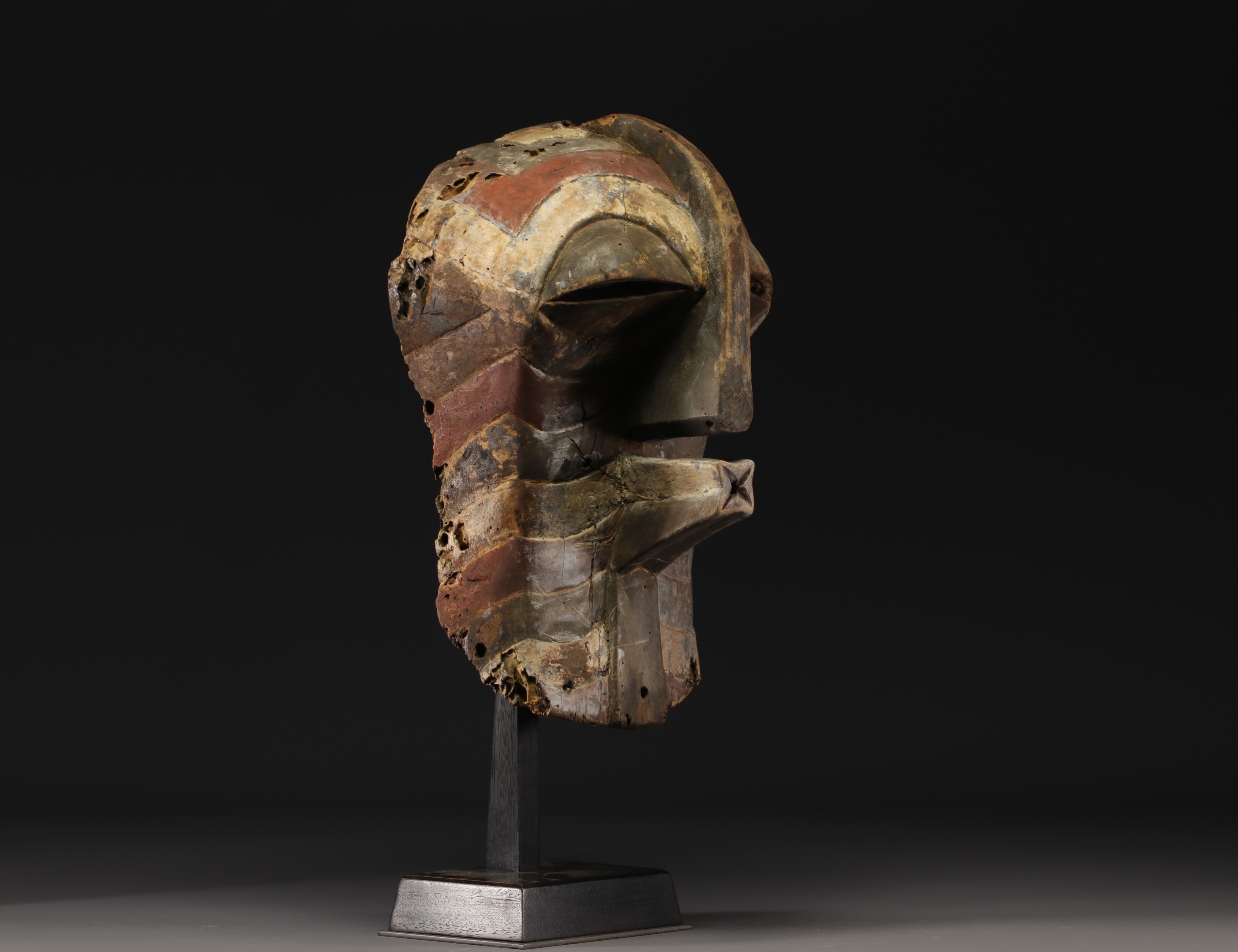 Early Songye Kifwebe mask - Dem.Rep.Congo - Image 6 of 6