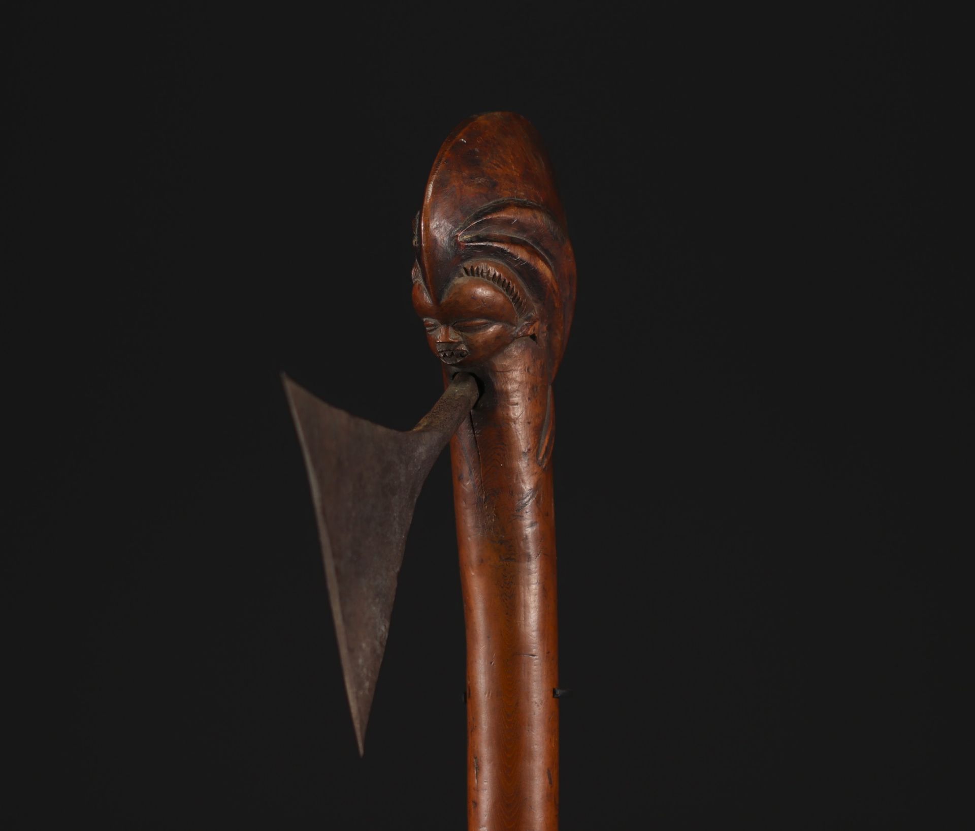 Rare Mbala prestige axe - Dem.Rep.Congo