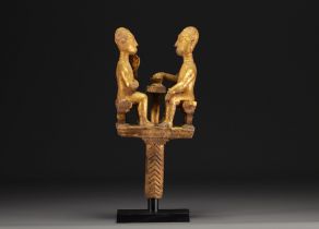 Dignitary scepter top - Ashanti - Ivory Coast.