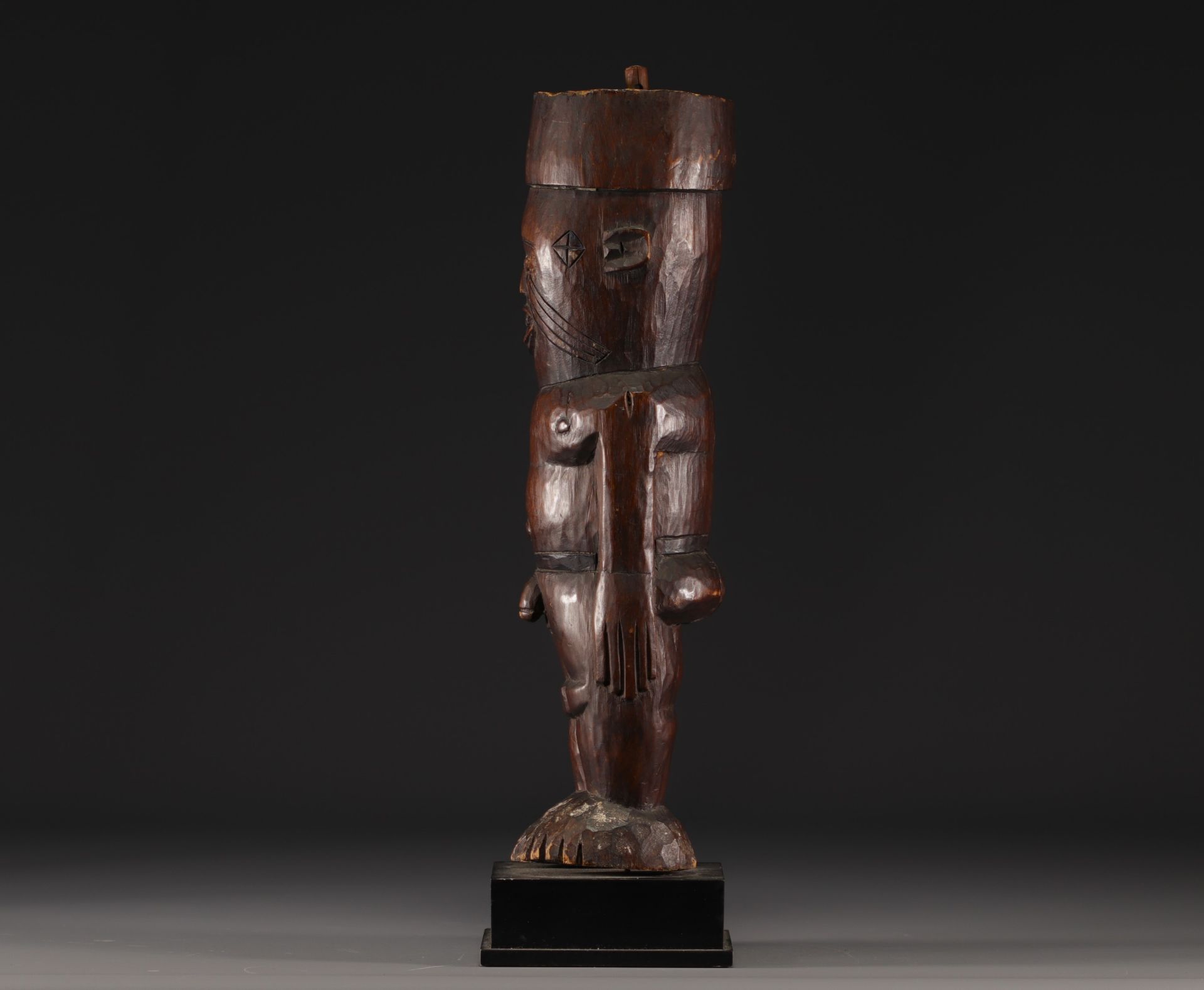 Kuyu figure / statue - Congo Brazzaville - Image 4 of 7