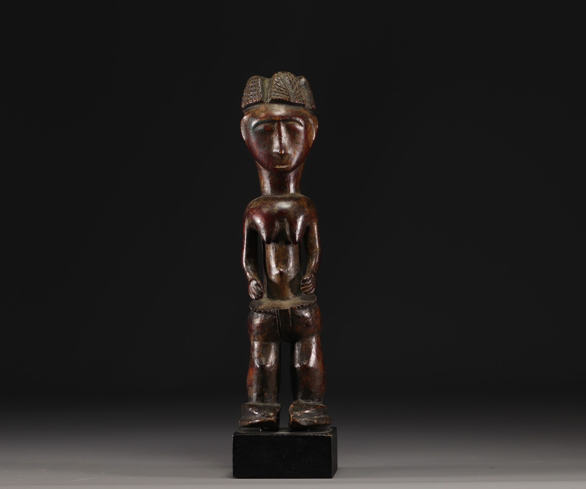 Janus figure - Baule (lagoon region) - Ivory Coast - Image 6 of 6