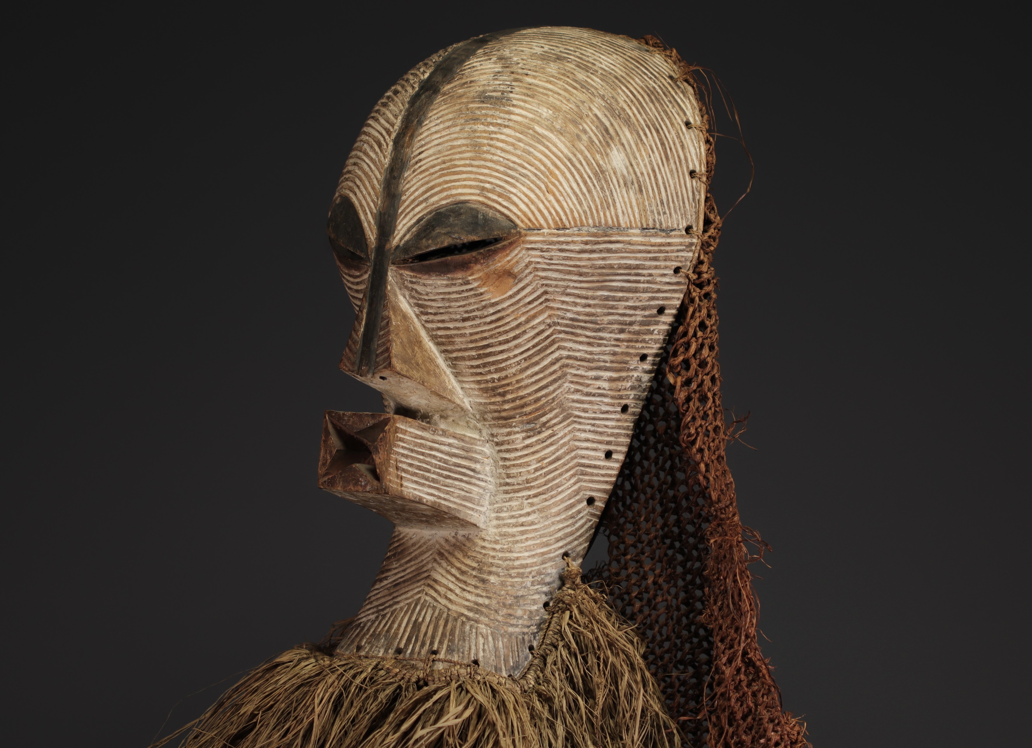 Kifwebe mask (Luba Songye) - Dem.Rep.Congo - Image 4 of 7