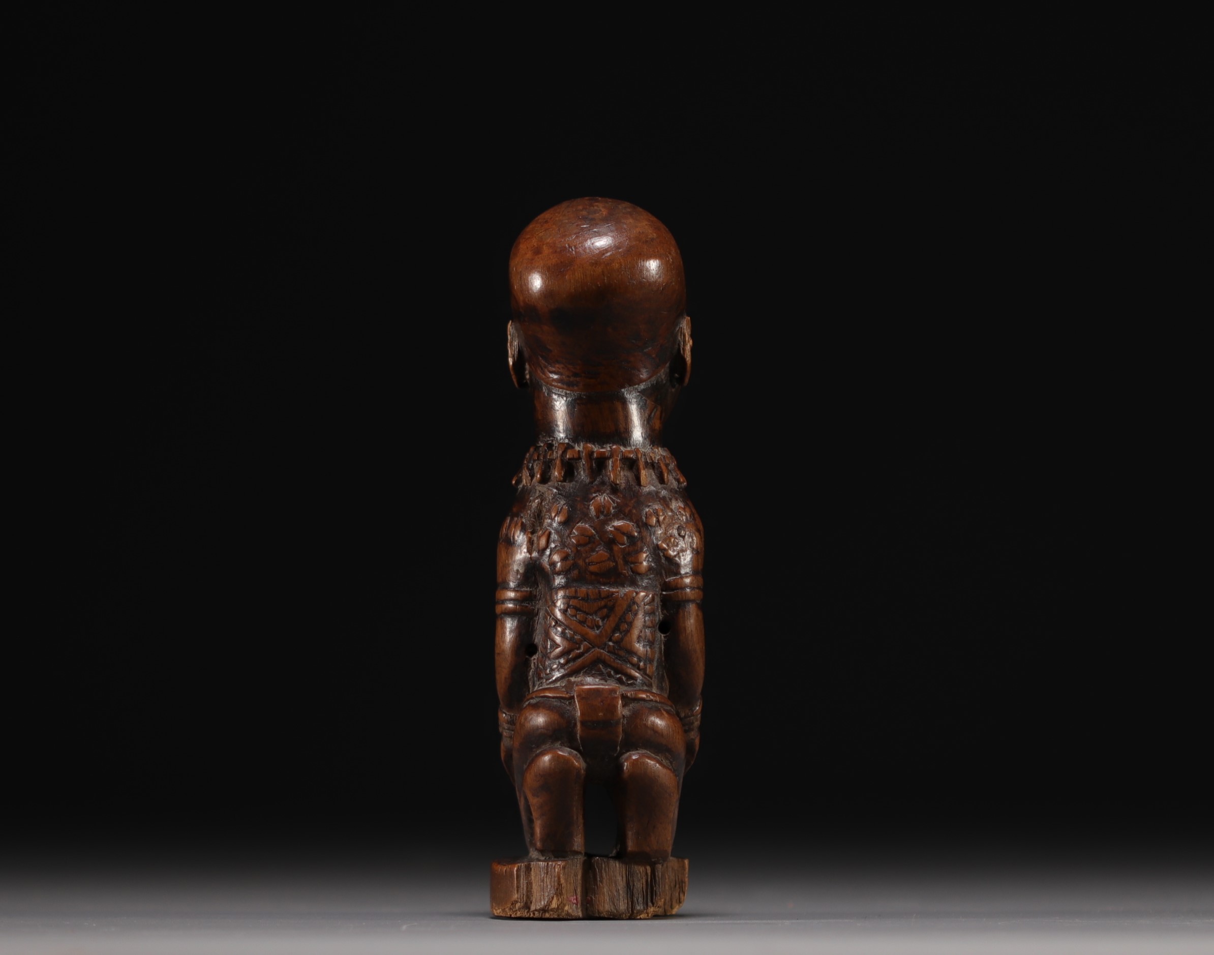 Female figure - Yombe - Rep.dem.Congo - Image 3 of 5