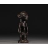 Unusual Luba figure with deep black patina-  bust - Dem.Rep. Congo