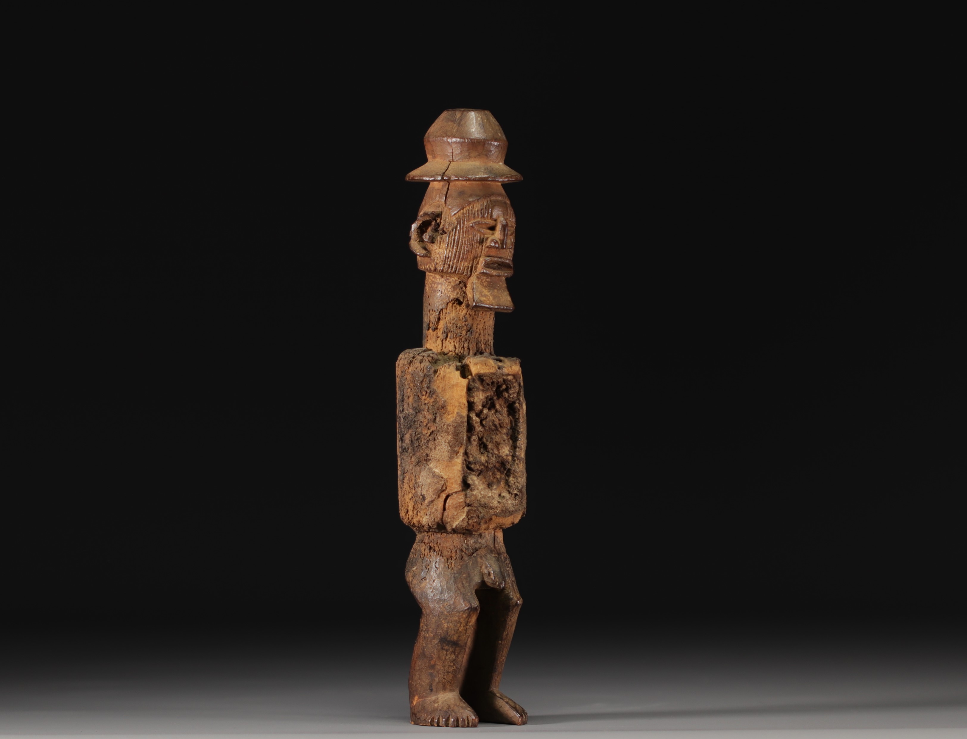 Teke ritual statue - Rep.Dem.Congo - Image 3 of 6