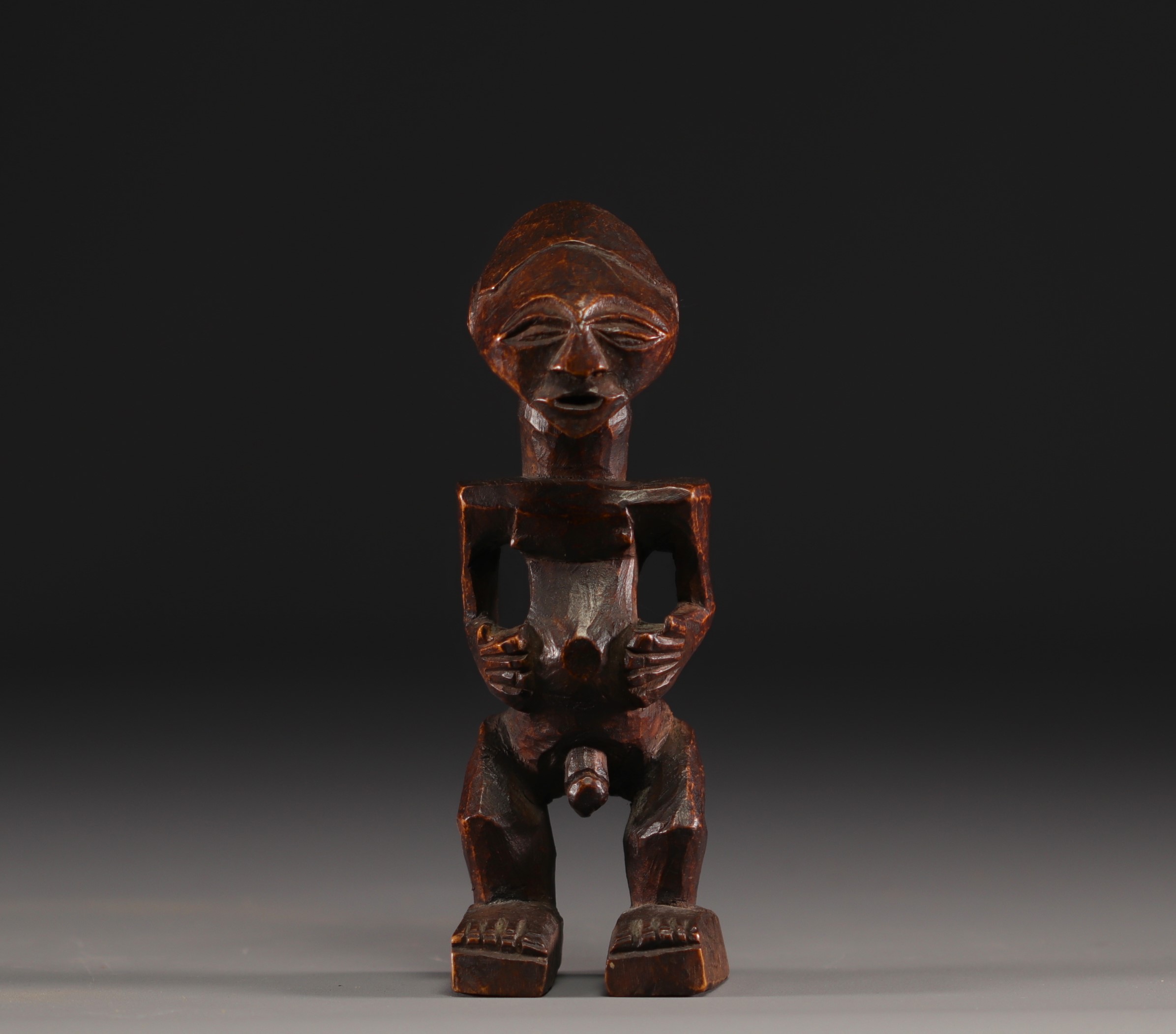 Songye figure - Dem.Rep.Congo - Image 4 of 5